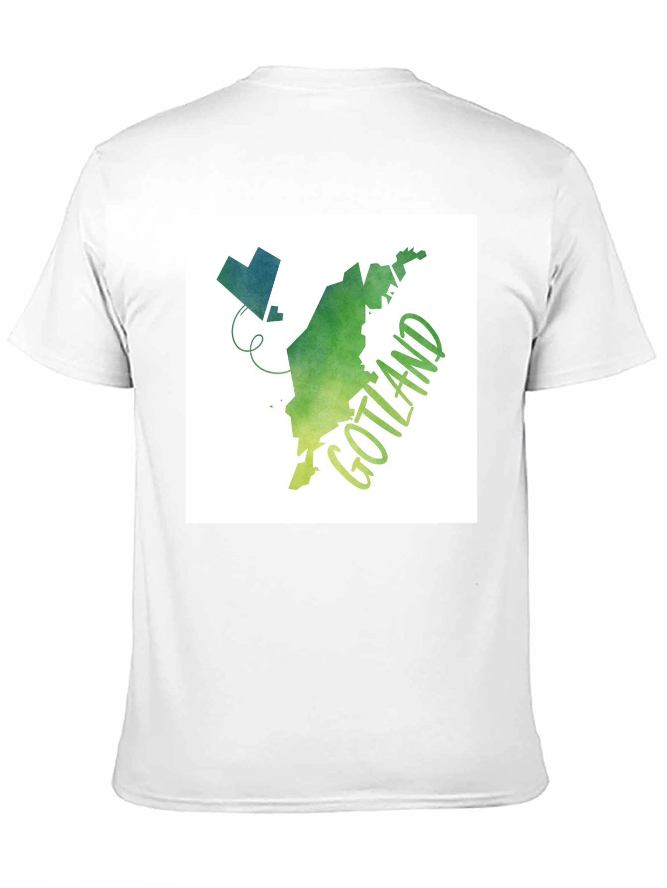 Gotland Map T-Shirt - Stylish Island Pride
