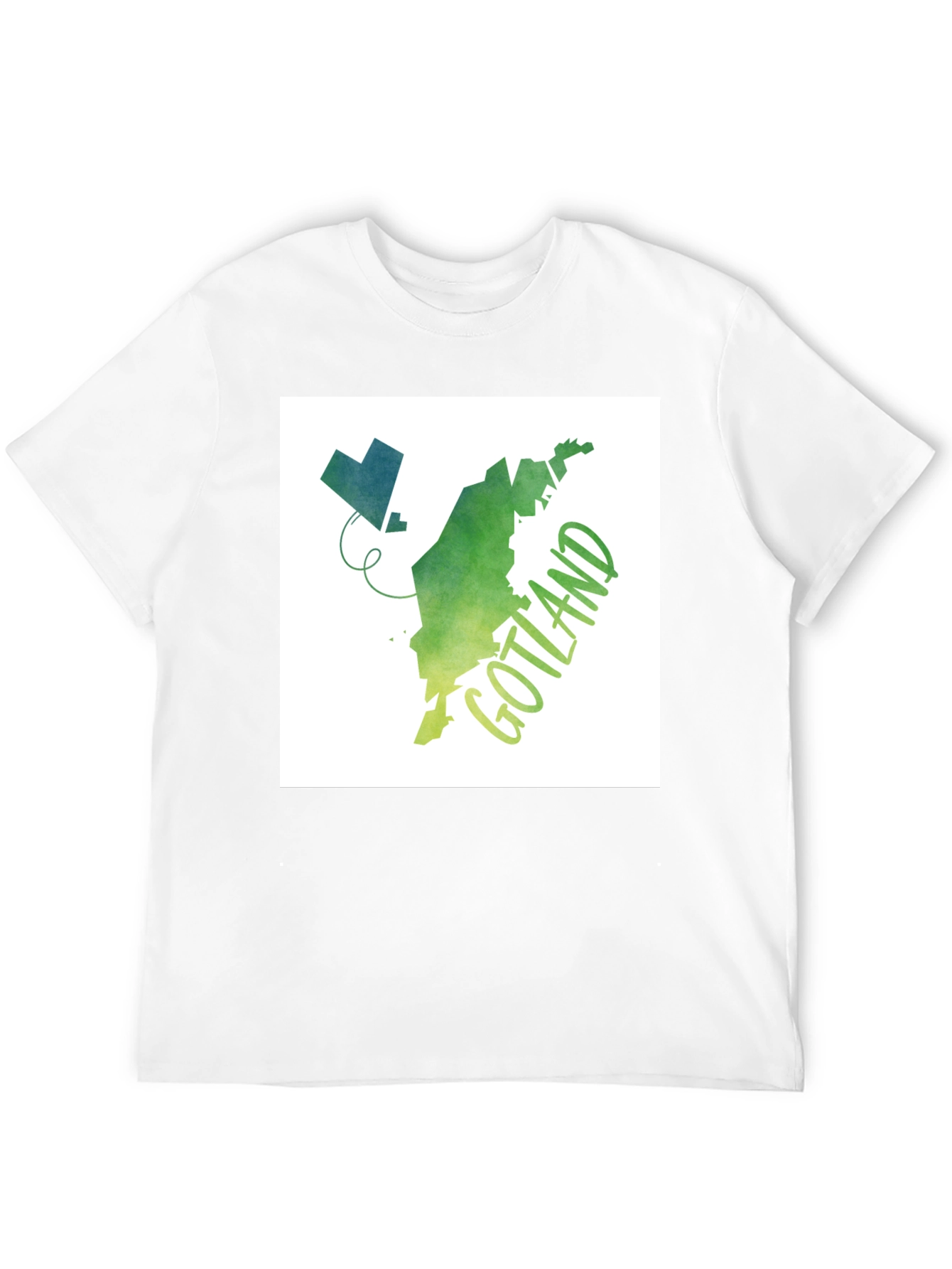 Gotland Map T-Shirt - Stylish Island Pride