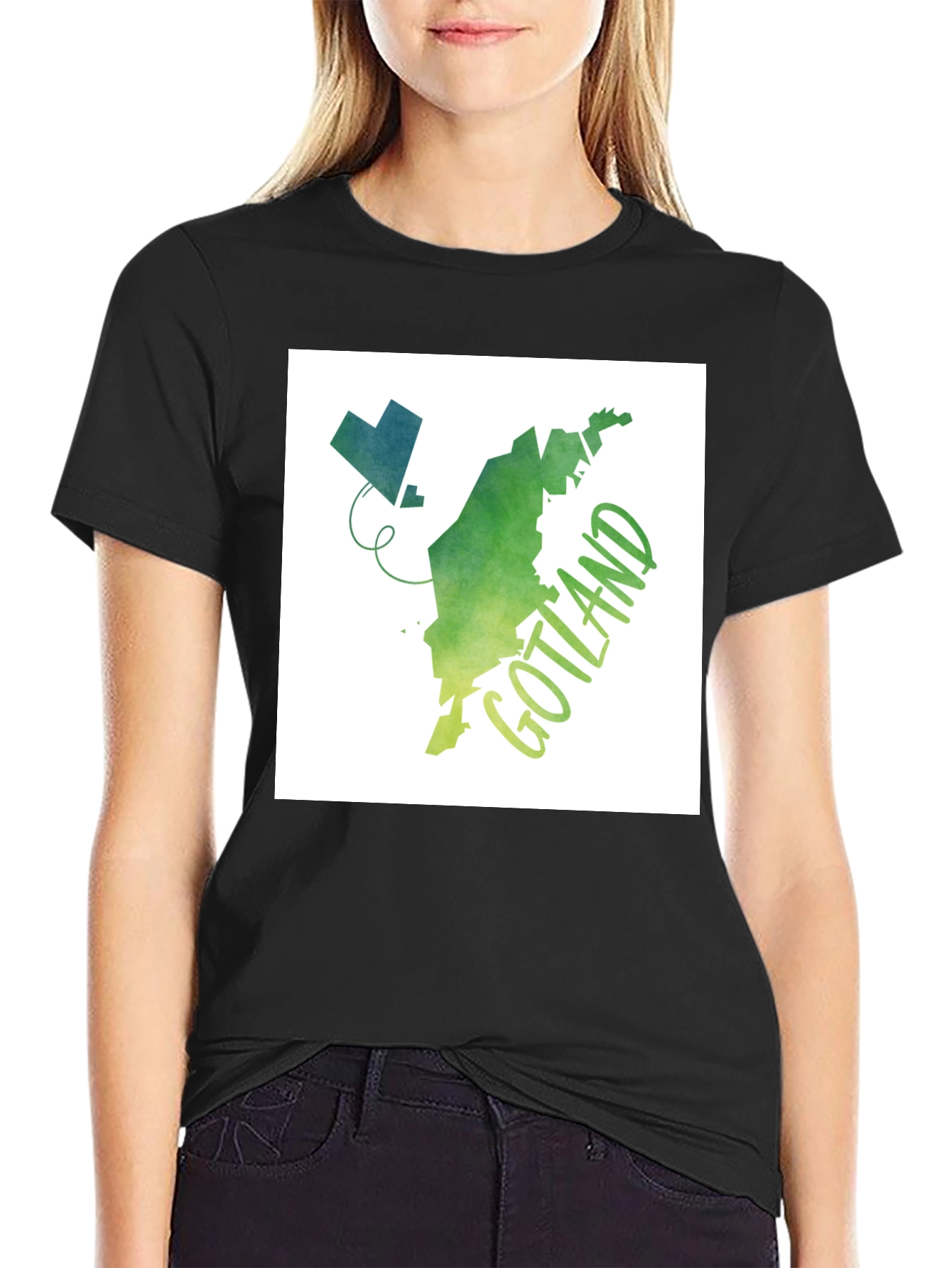 Gotland Map T-Shirt - Stylish Island Pride