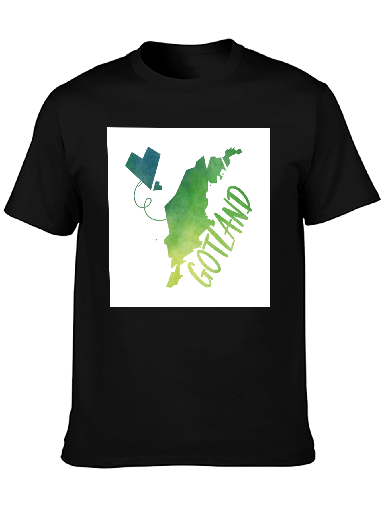 Gotland Map T-Shirt - Stylish Island Pride