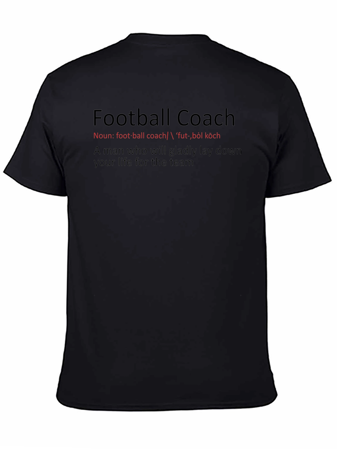 Football Coach Definition T-Shirt