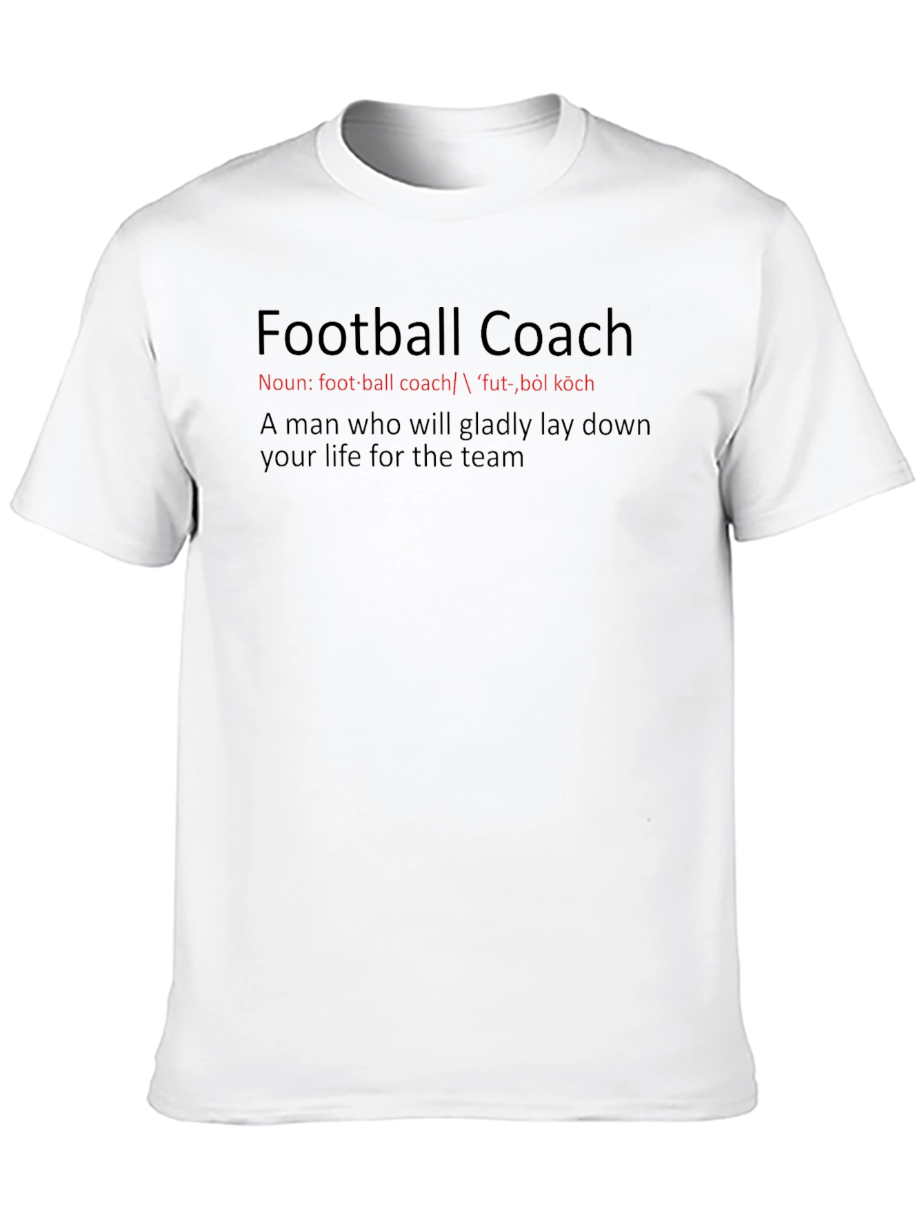 Football Coach Definition T-Shirt