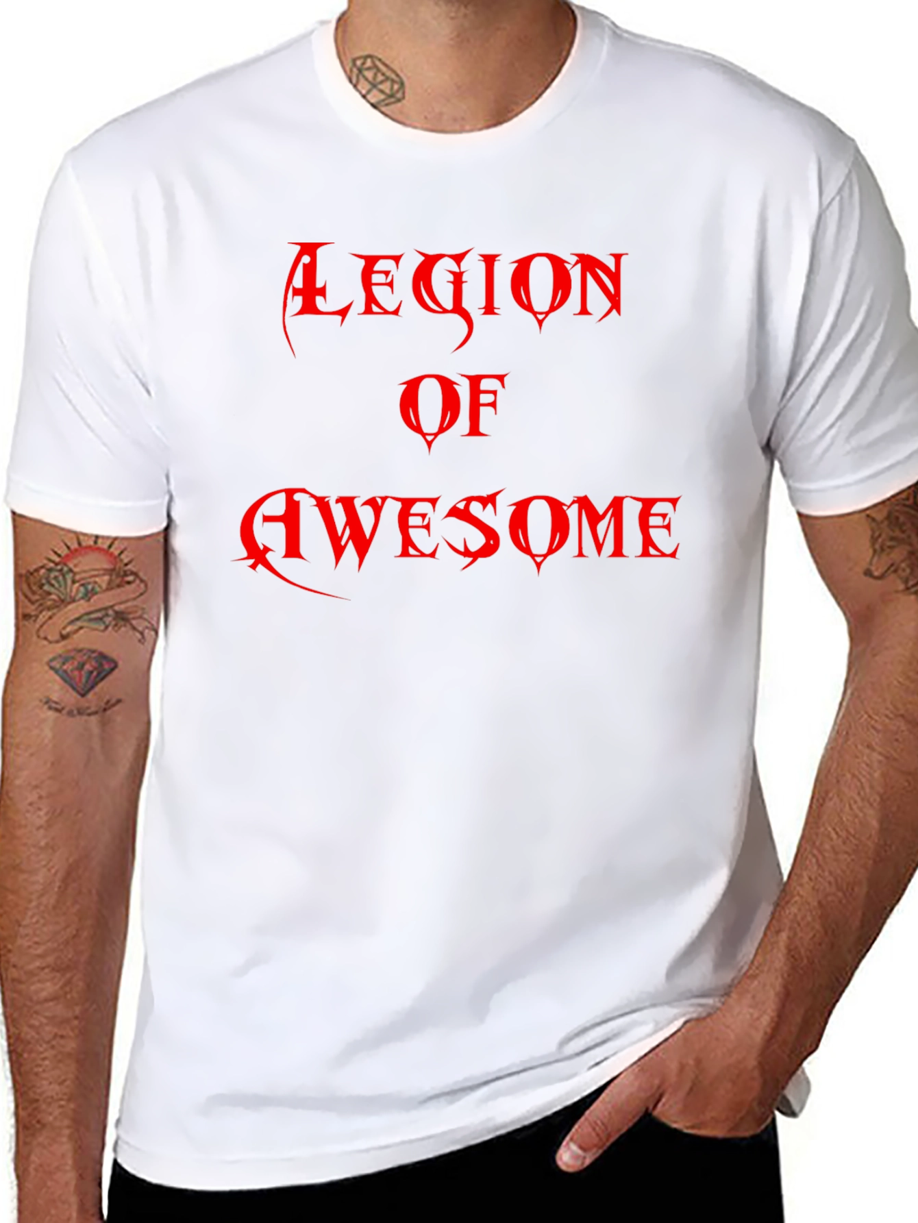 Legion of Awesome Black T-Shirt