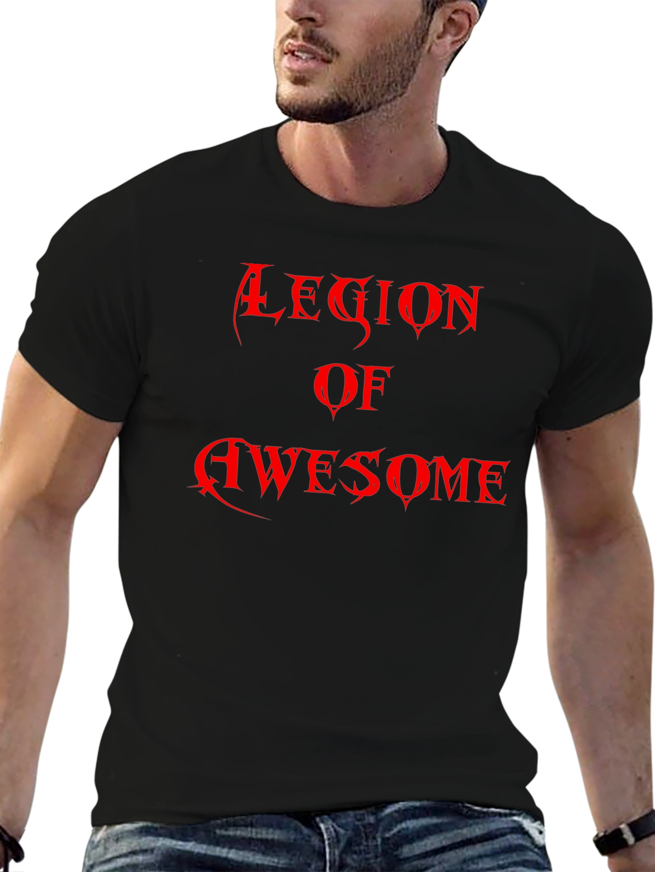 Legion of Awesome Black T-Shirt