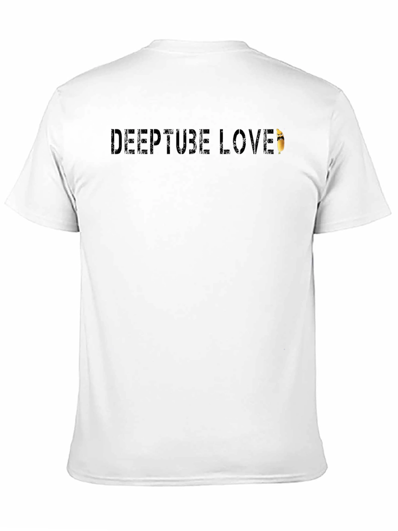 Deeptube Love Black T-Shirt - Soft & Stylish