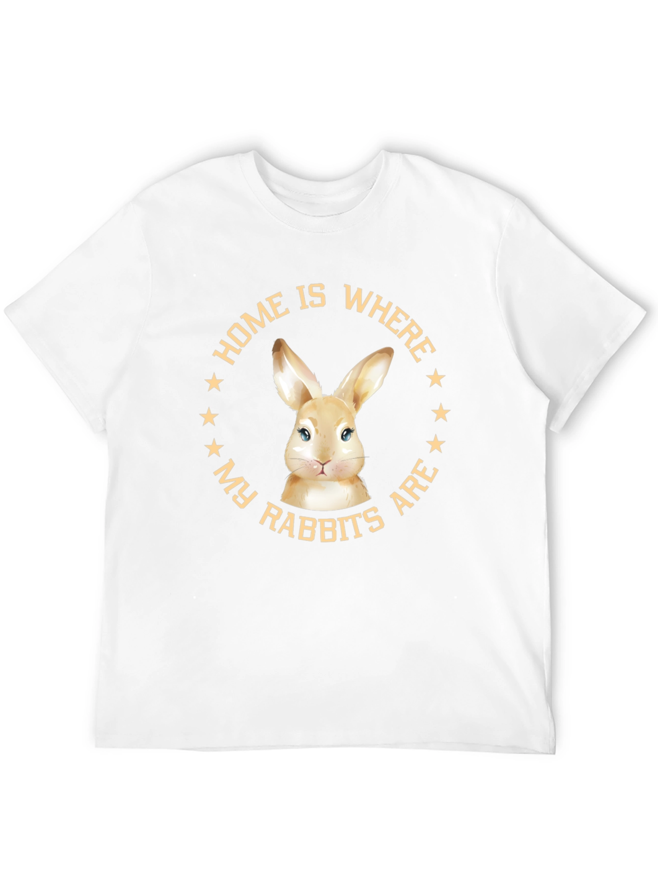 Home Is Where My Rabbits Are Graphic Tee