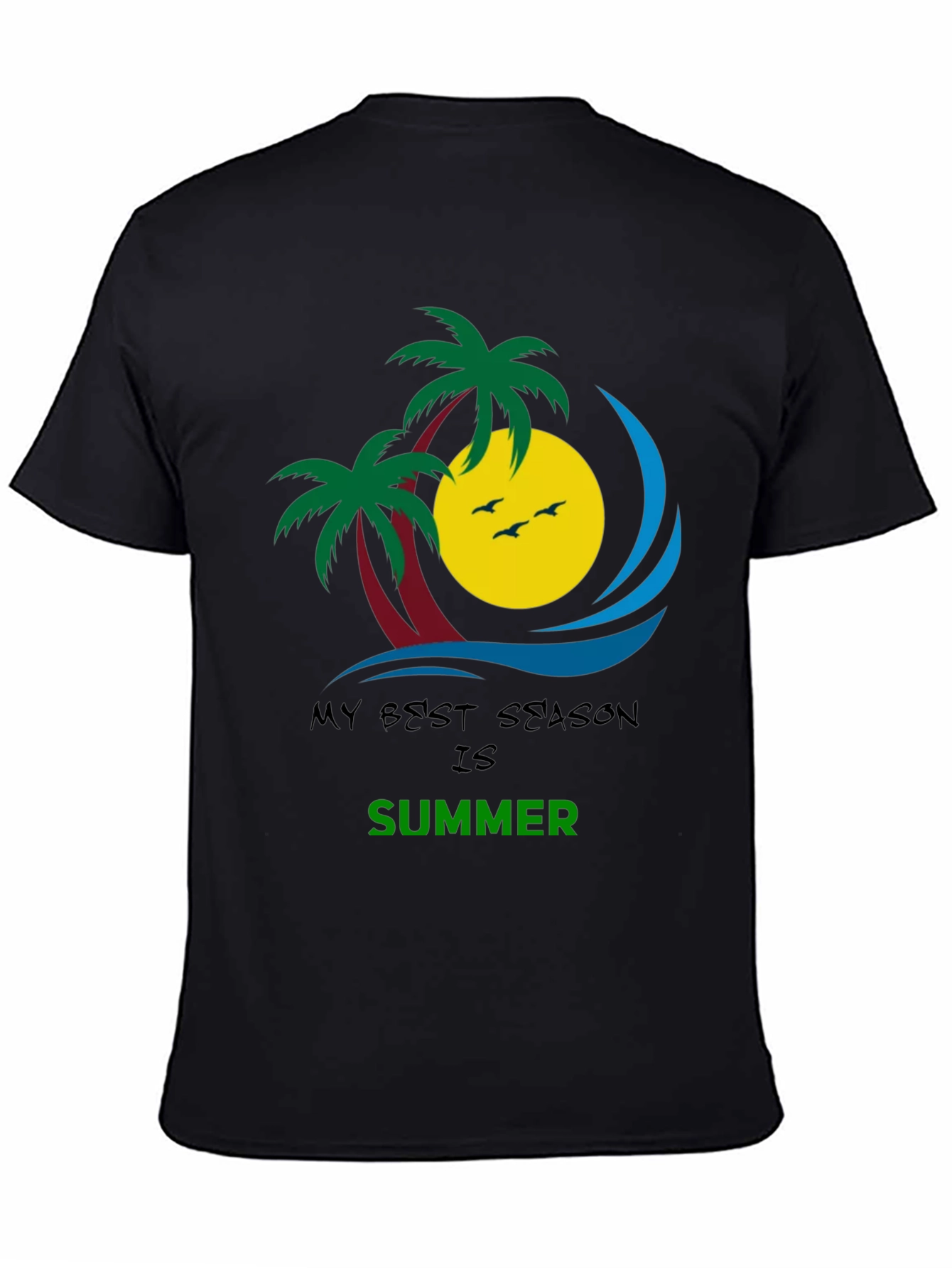 Summer Season Graphic T-Shirt