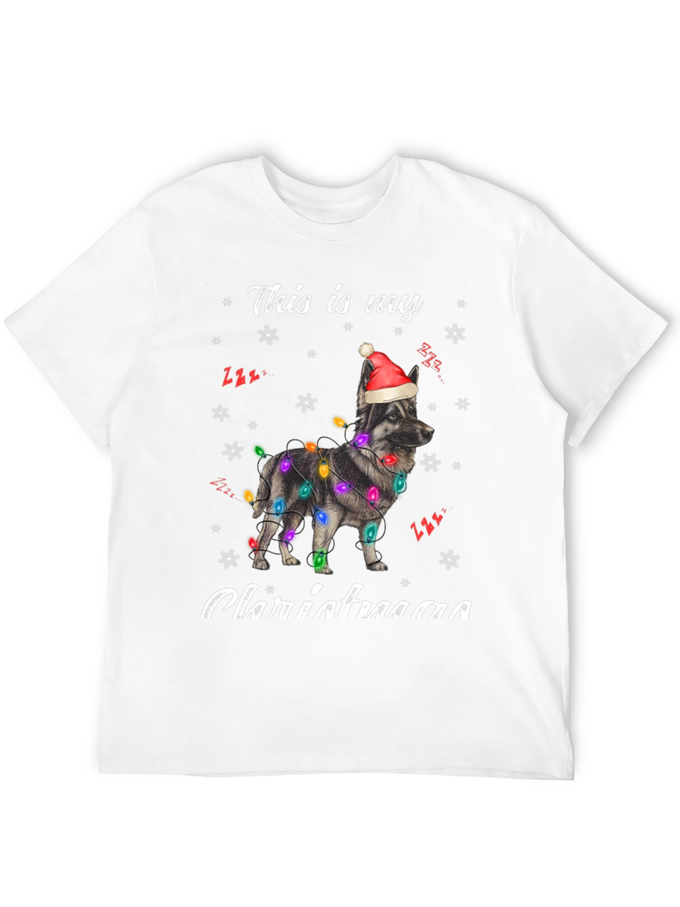 Dog Christmas Lights T-Shirt