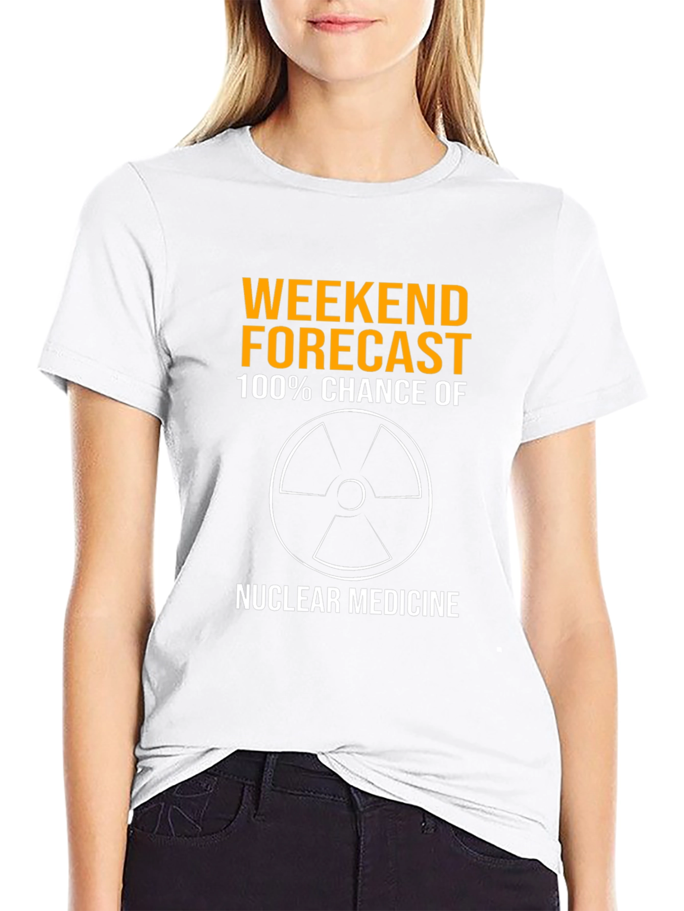 Weekend Forecast Nuclear Medicine T-Shirt