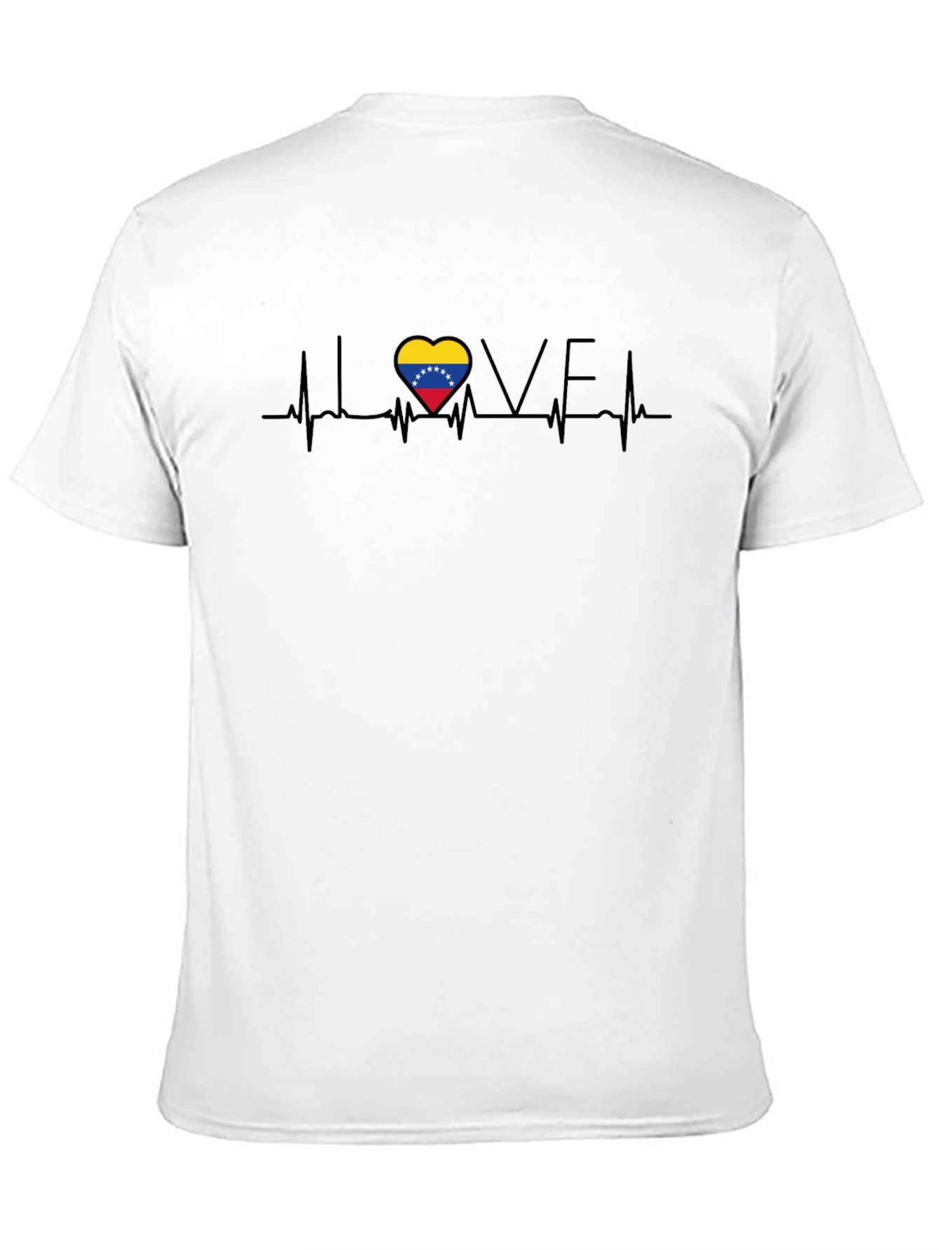 Venezuela Heartbeat Love T-Shirt - Stylish Patriotic Tee