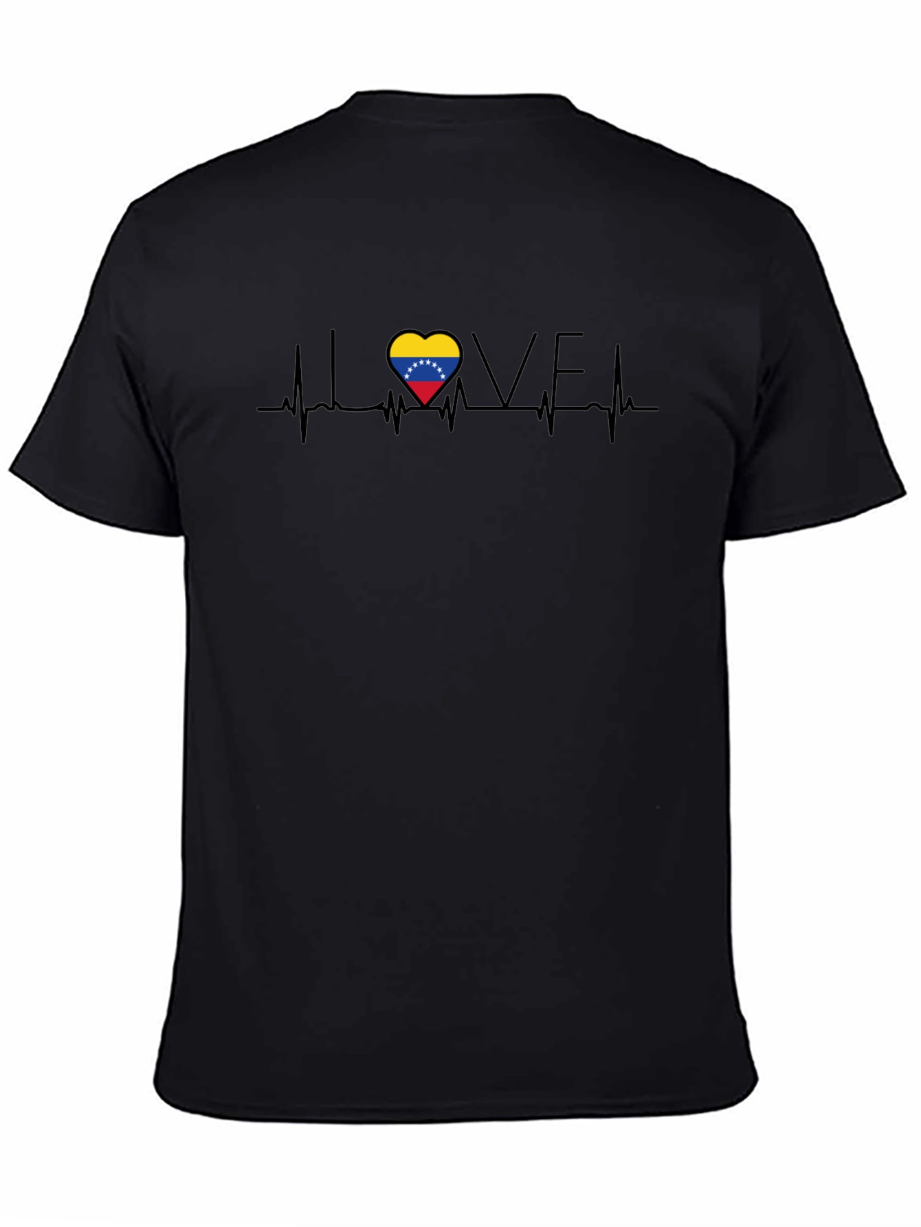 Venezuela Heartbeat Love T-Shirt - Stylish Patriotic Tee