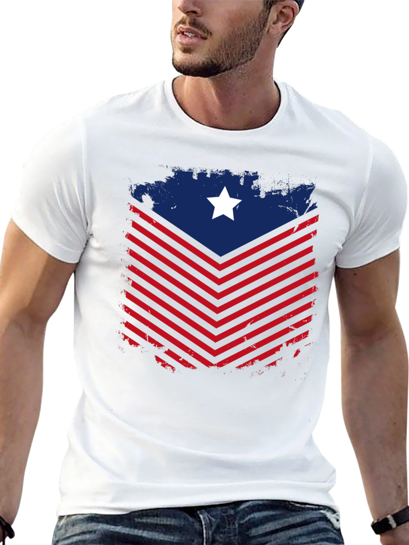 American Patriot Graphic Tee