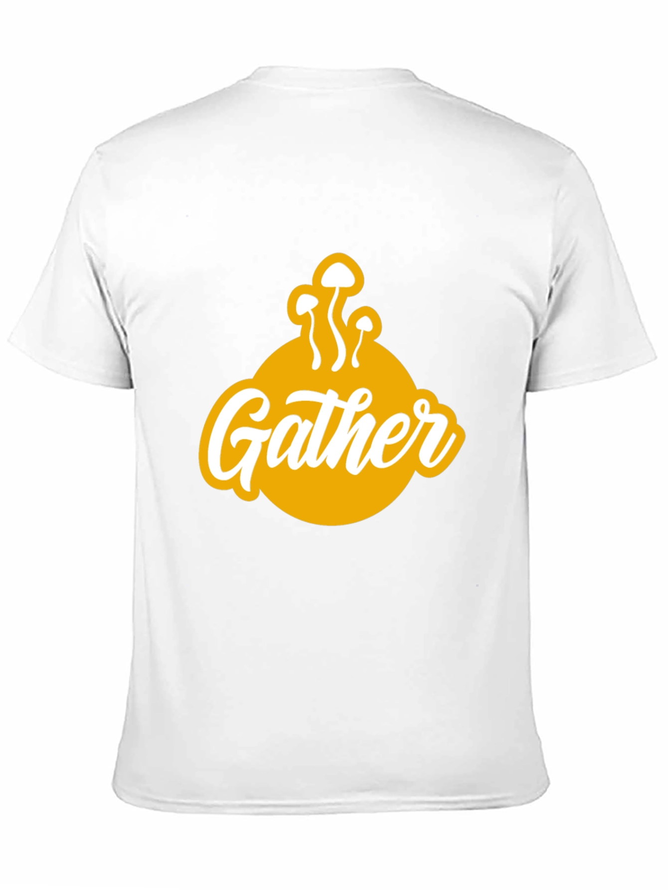 Gather Mushroom Graphic Tee - Soft Cotton Blend