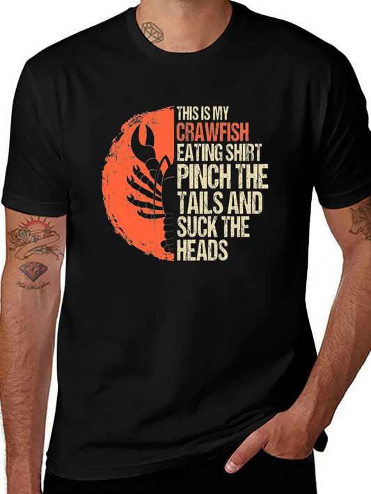 Crawfish Eating Shirt - Pinch the Tails Suck the Heads!