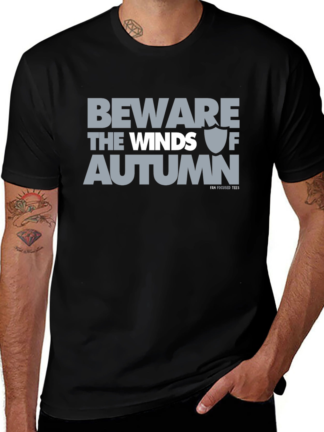 Beware the Winds of Autumn Tee - Fan Focused