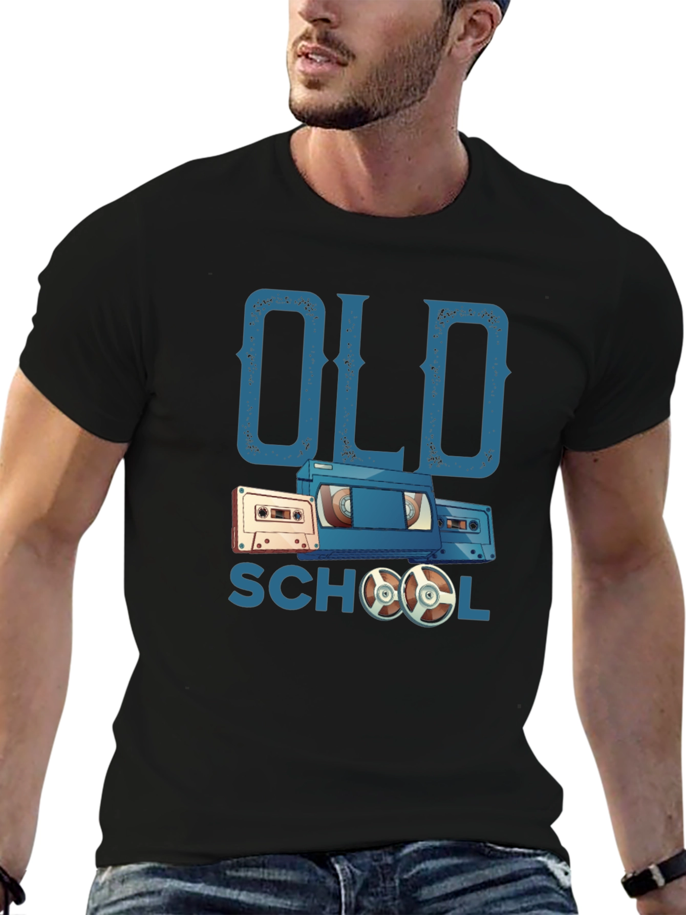Retro Old School Cassette Tape T-Shirt
