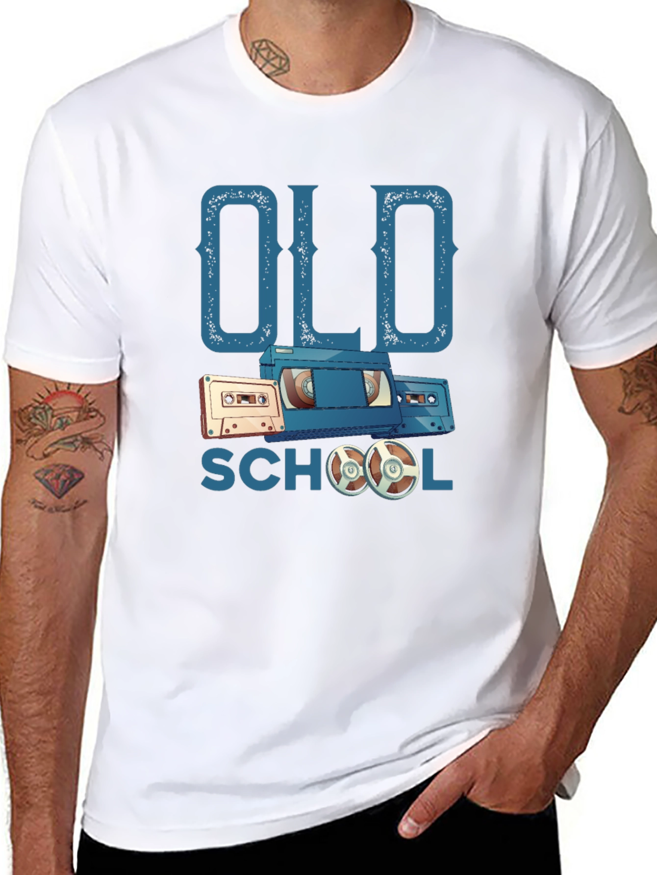 Retro Old School Cassette Tape T-Shirt