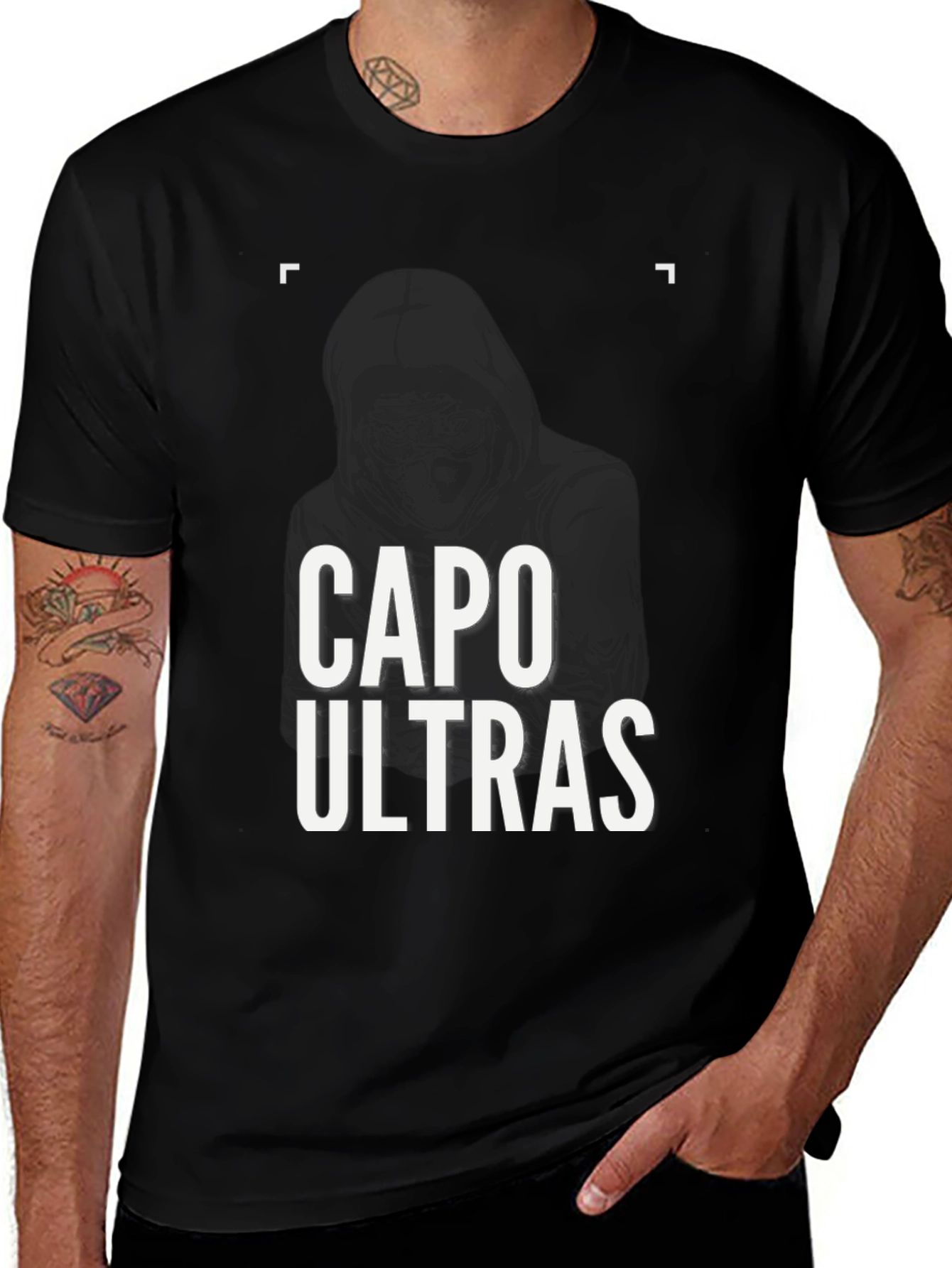 Capo Ultras Graphic Tee - Black T-Shirt