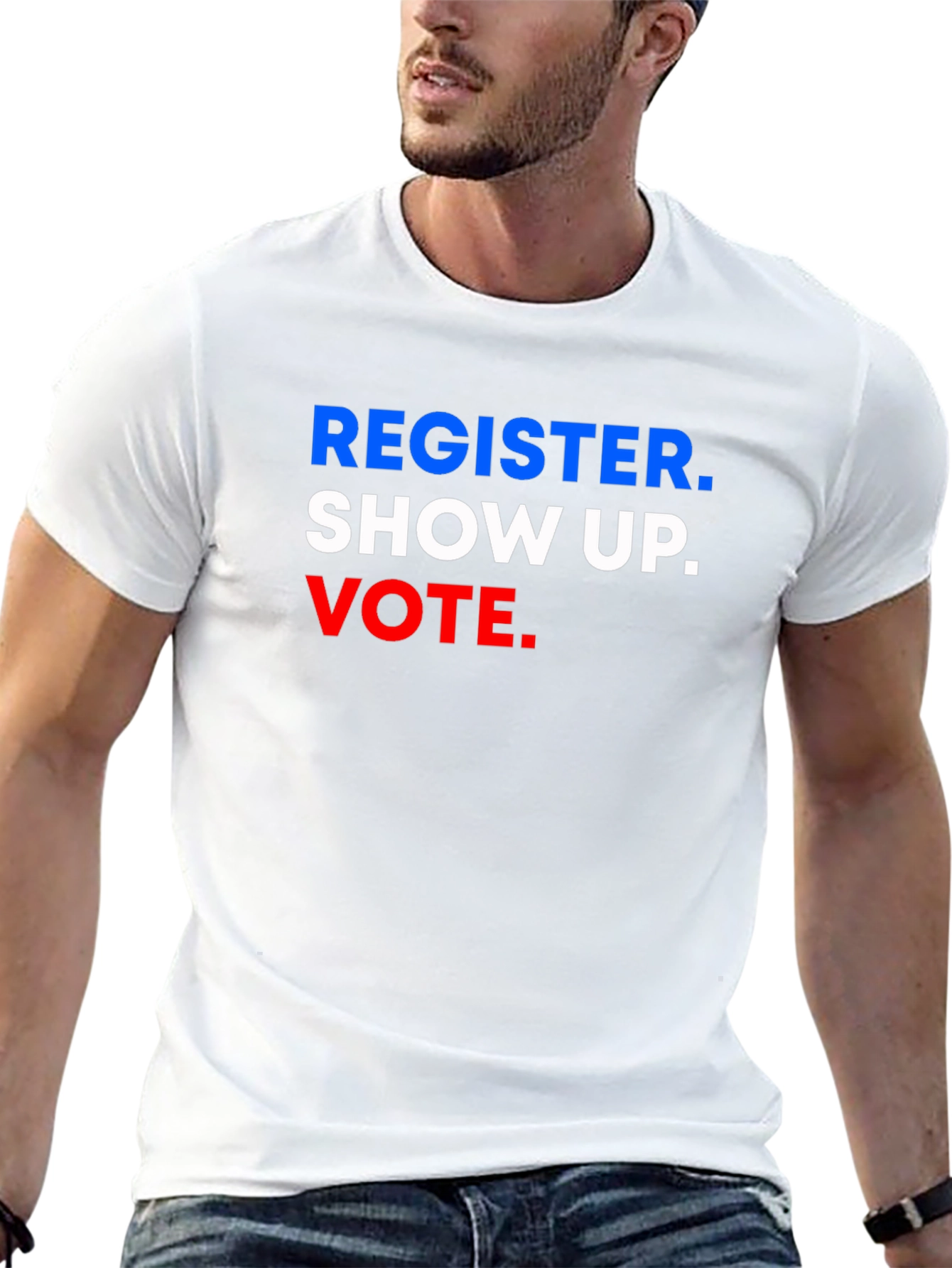 Register Show Up Vote T-Shirt
