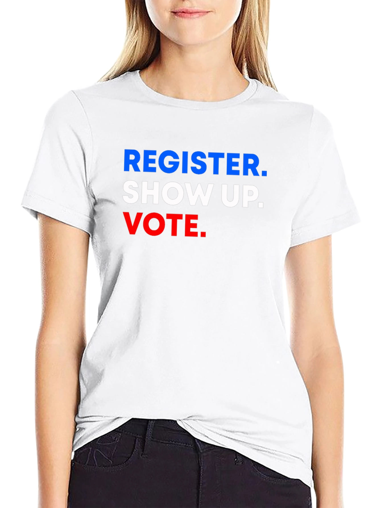 Register Show Up Vote T-Shirt