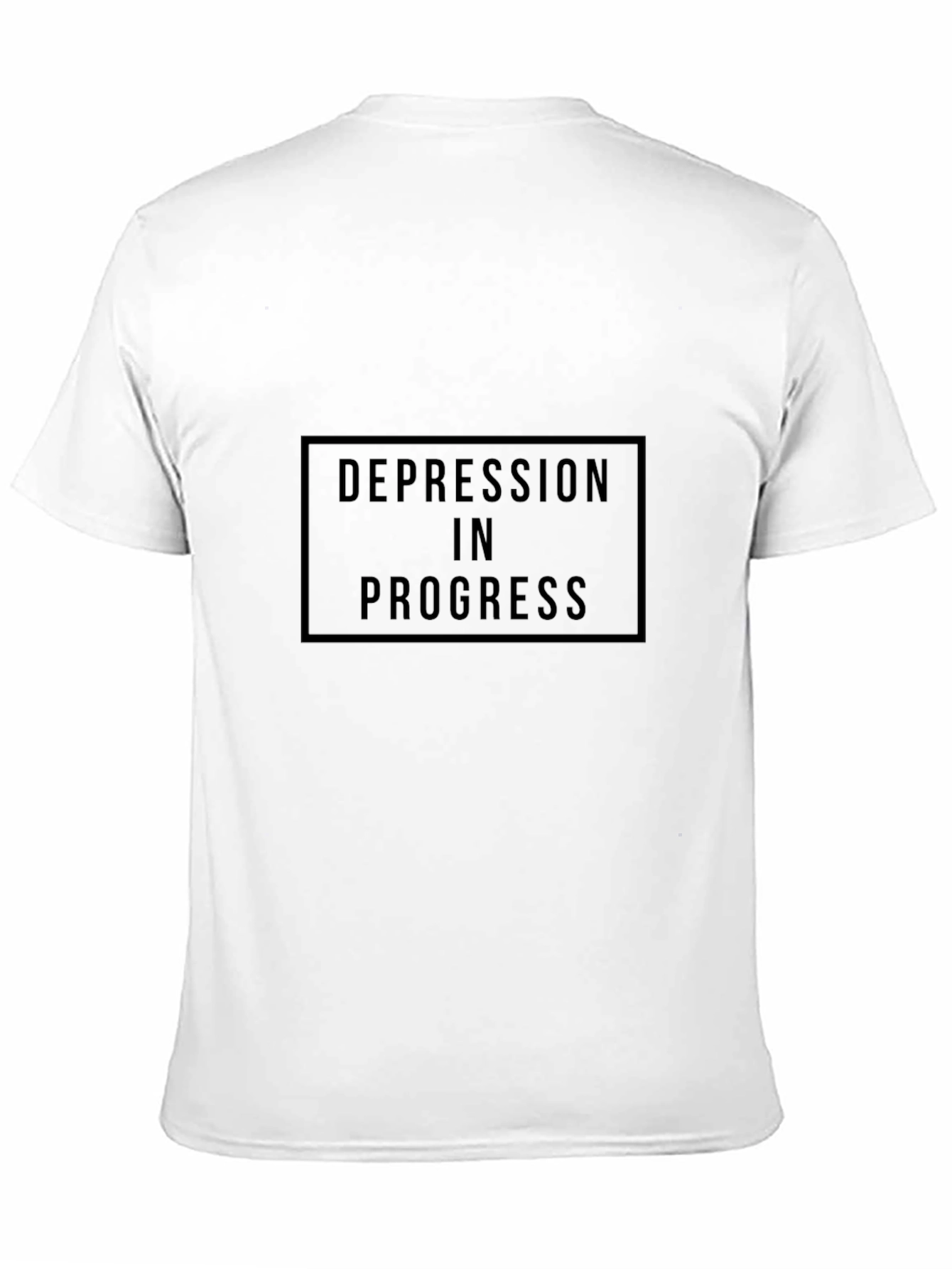 Depression in Progress Graphic Tee - Black