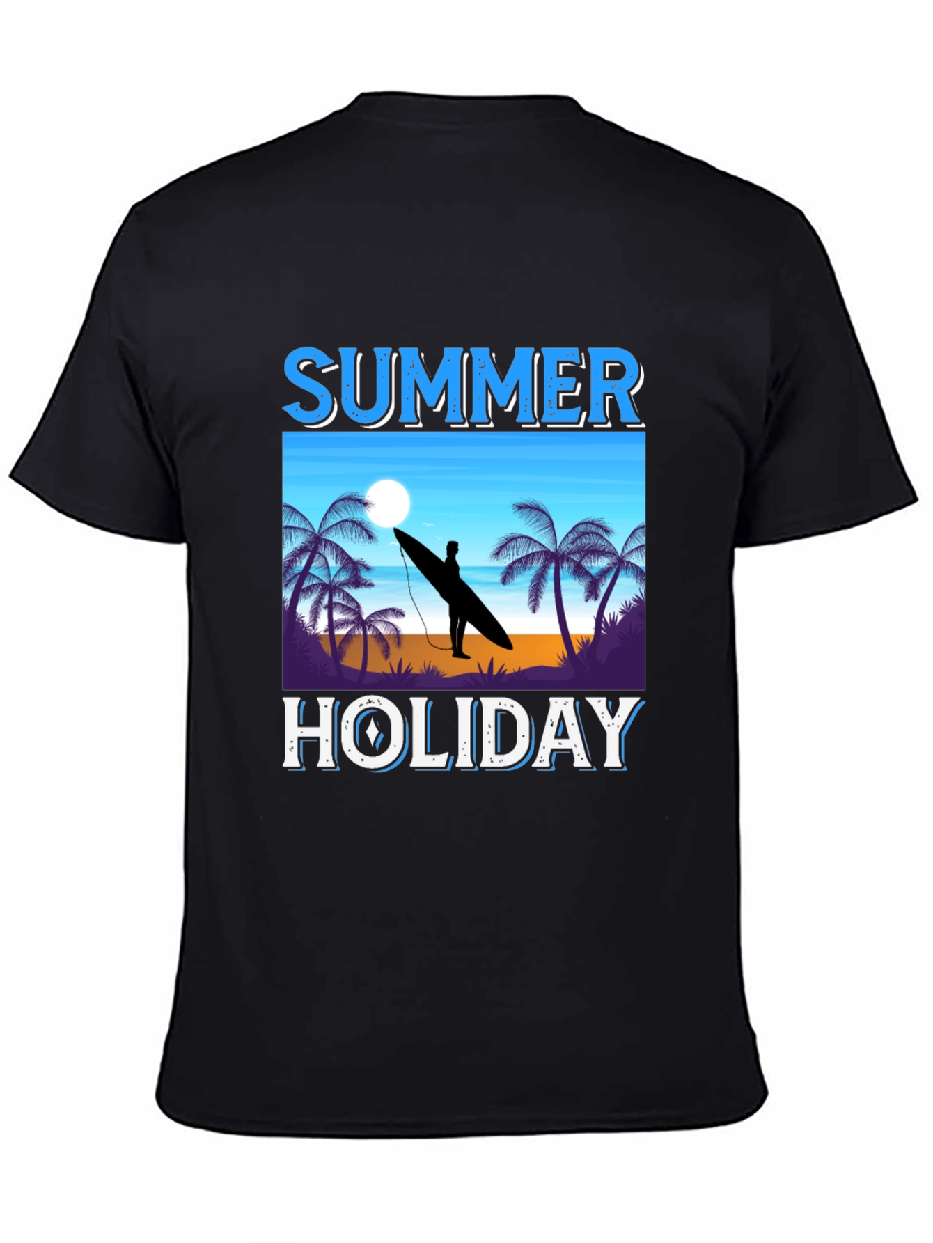 Summer Holiday Graphic T-Shirt - Beach Vibe