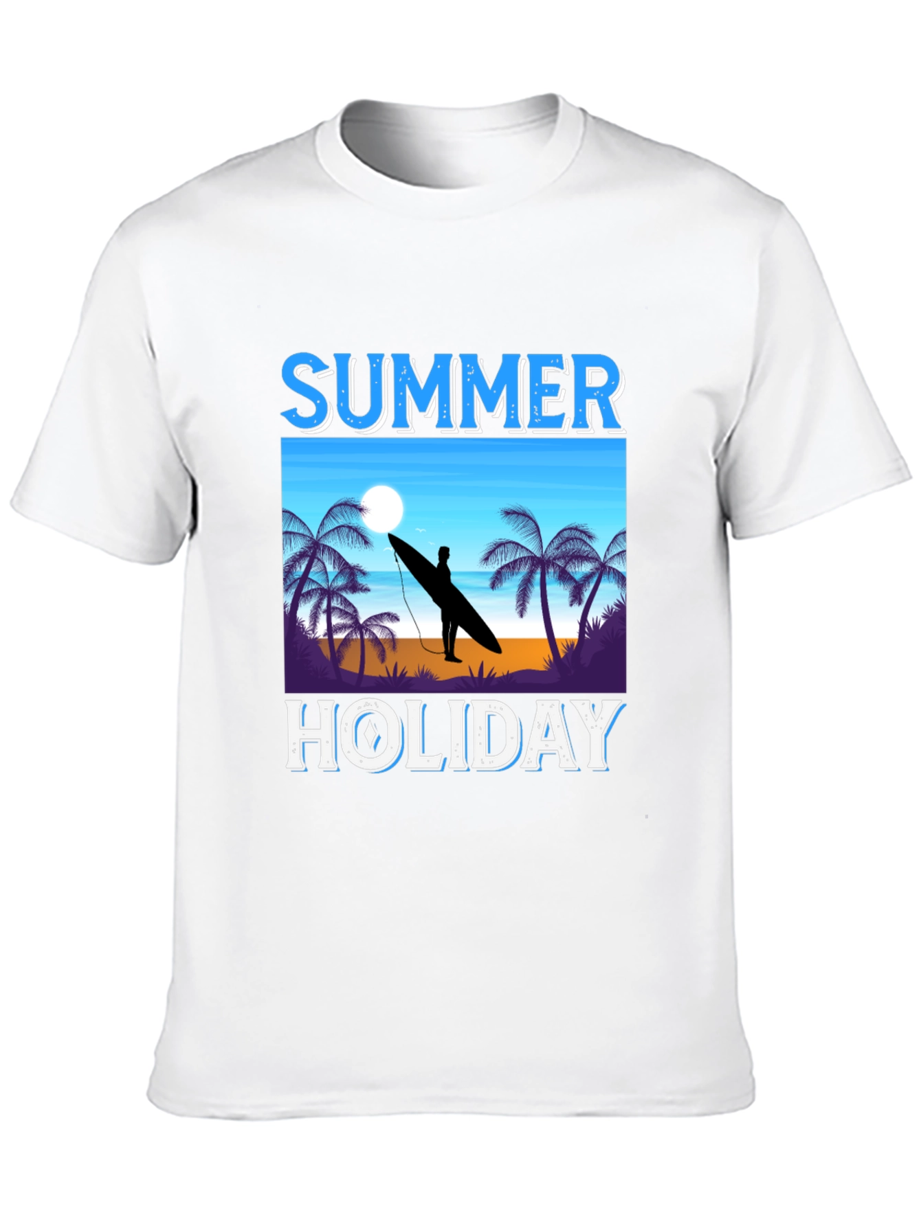 Summer Holiday Graphic T-Shirt - Beach Vibe
