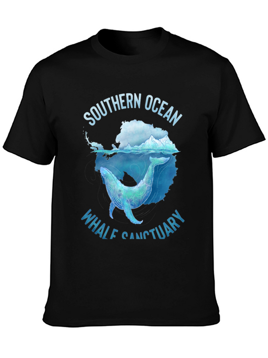 Southern Ocean Whale Sanctuary Graphic Tee