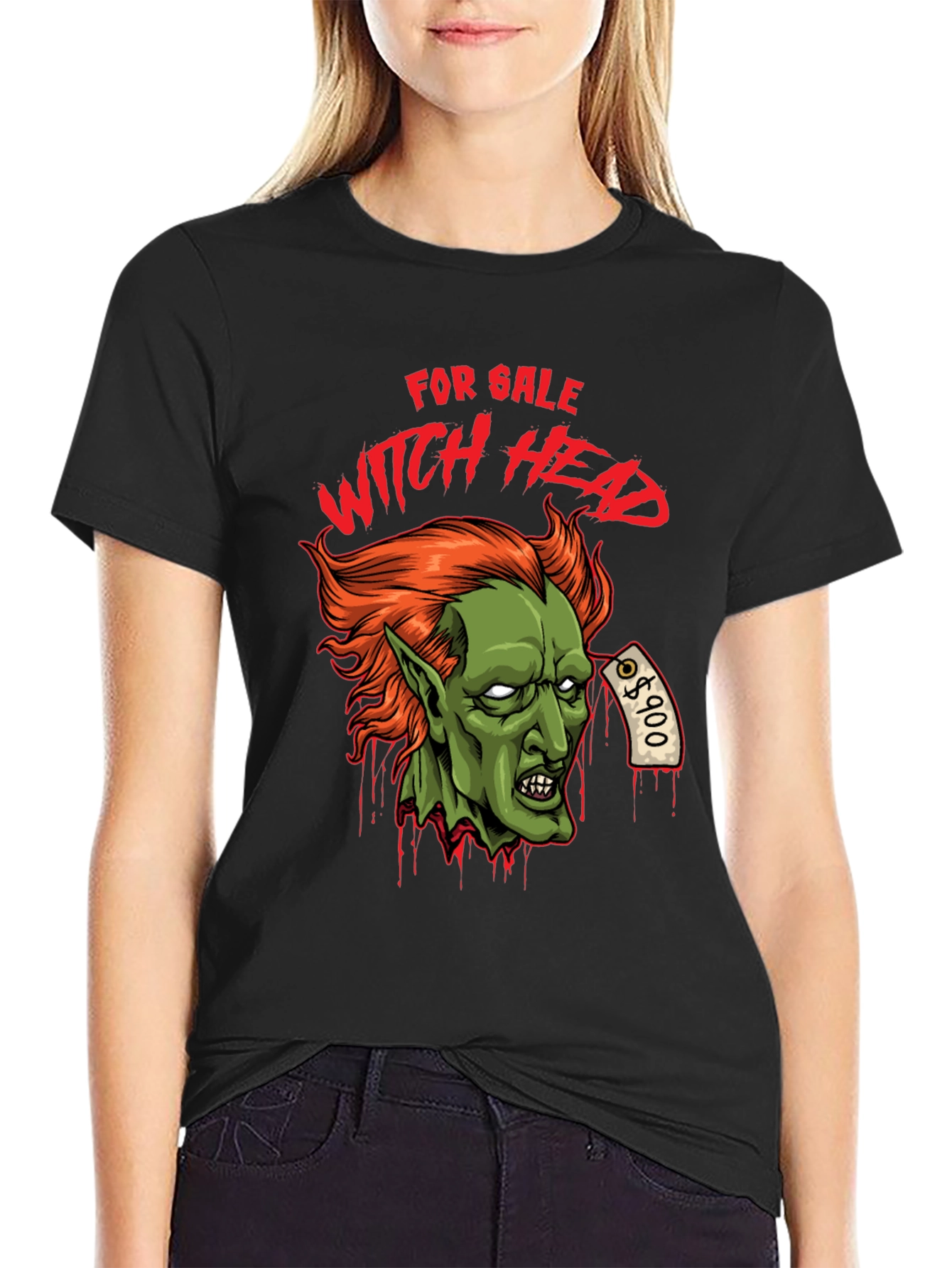 Witch Head For Sale Graphic T-Shirt
