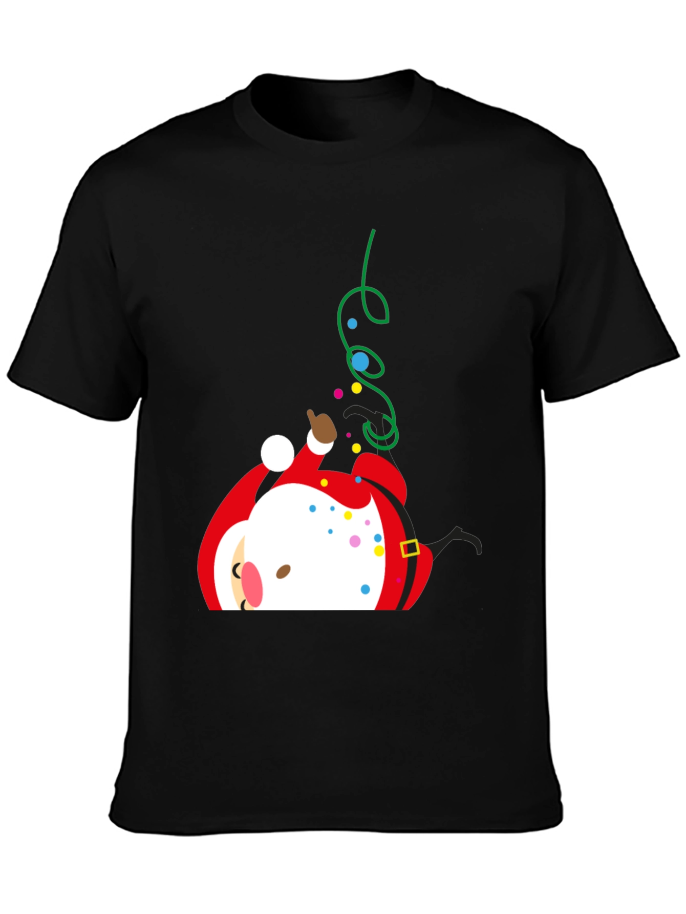Santa T-Shirt - Funny Christmas Design
