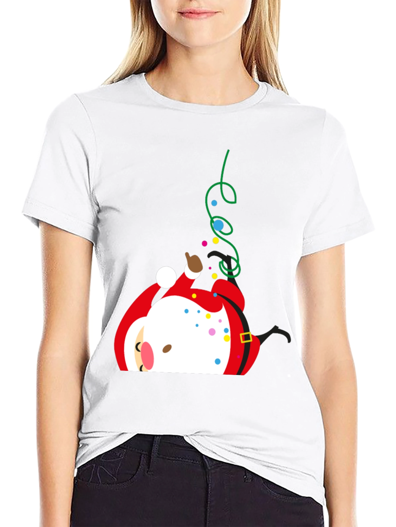 Santa T-Shirt - Funny Christmas Design