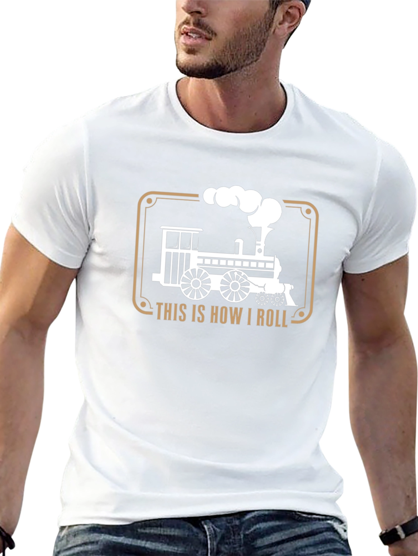 This is How I Roll Steam Train T-Shirt