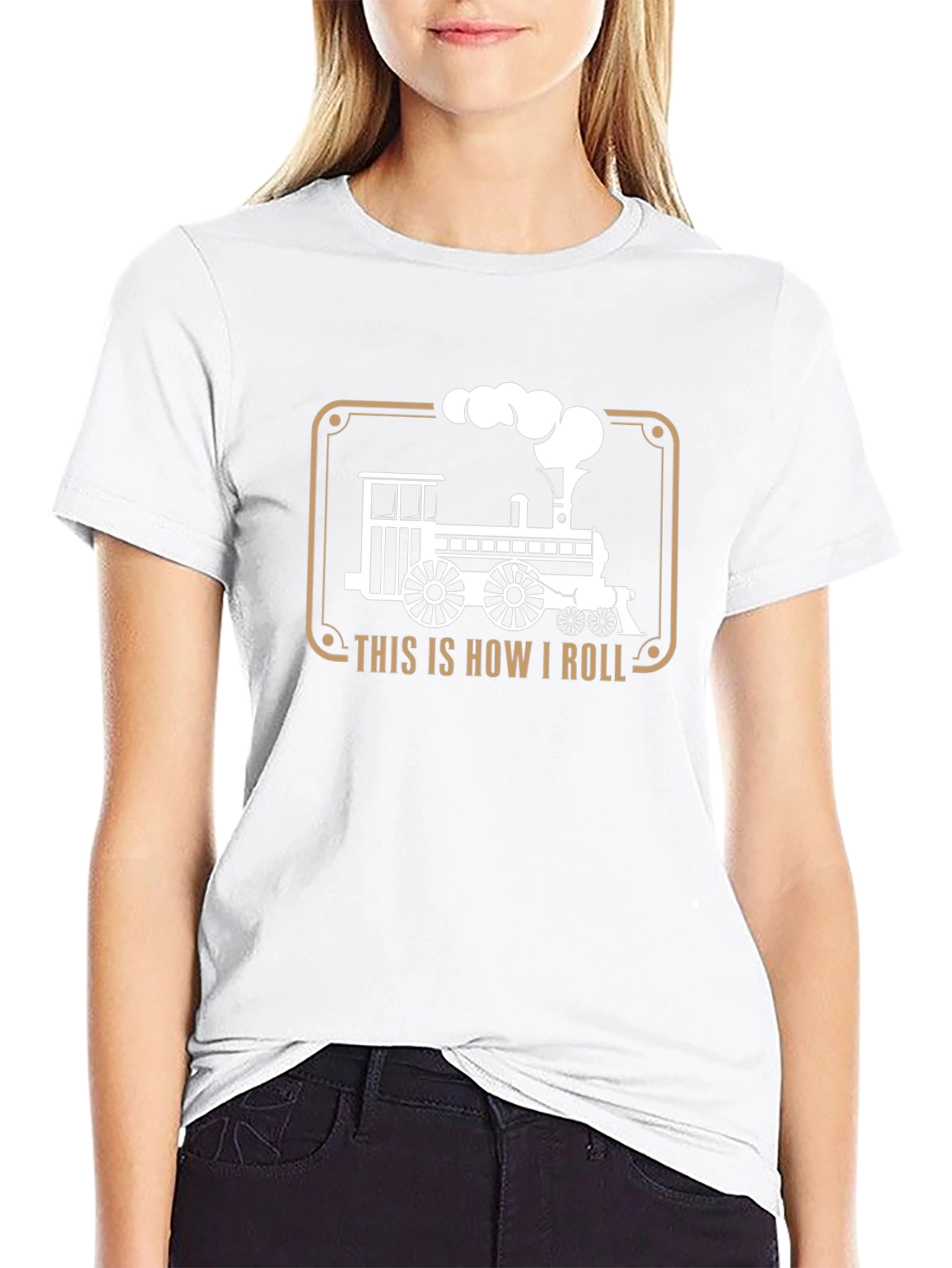 This is How I Roll Steam Train T-Shirt