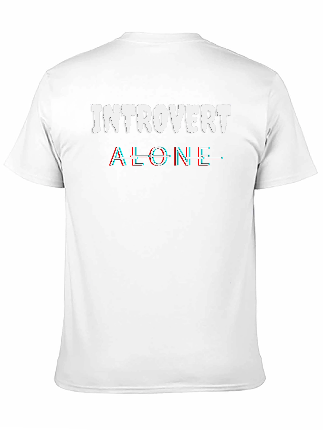 Introvert Alone Graphic T-Shirt
