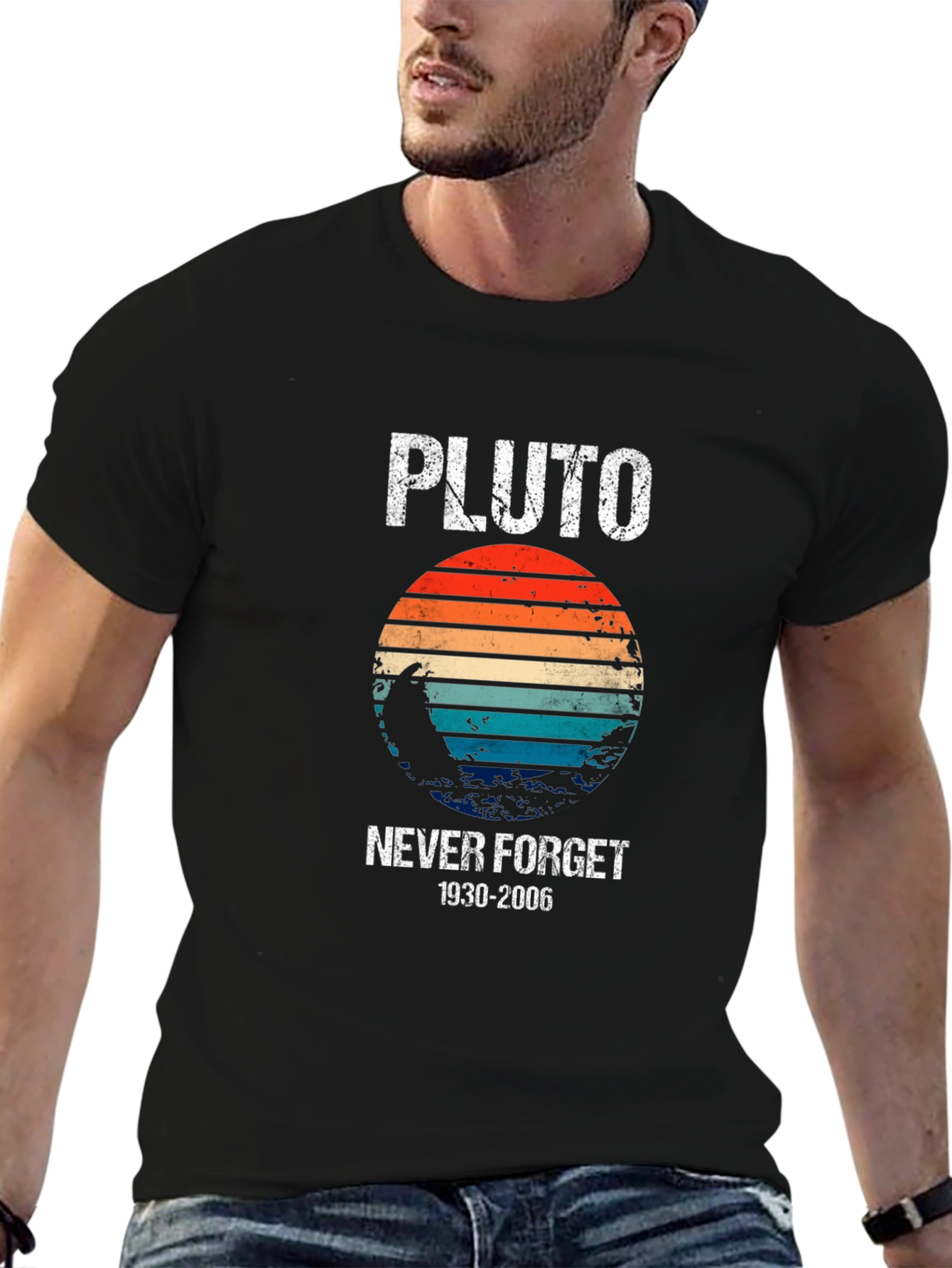 Pluto Never Forget Graphic Tee