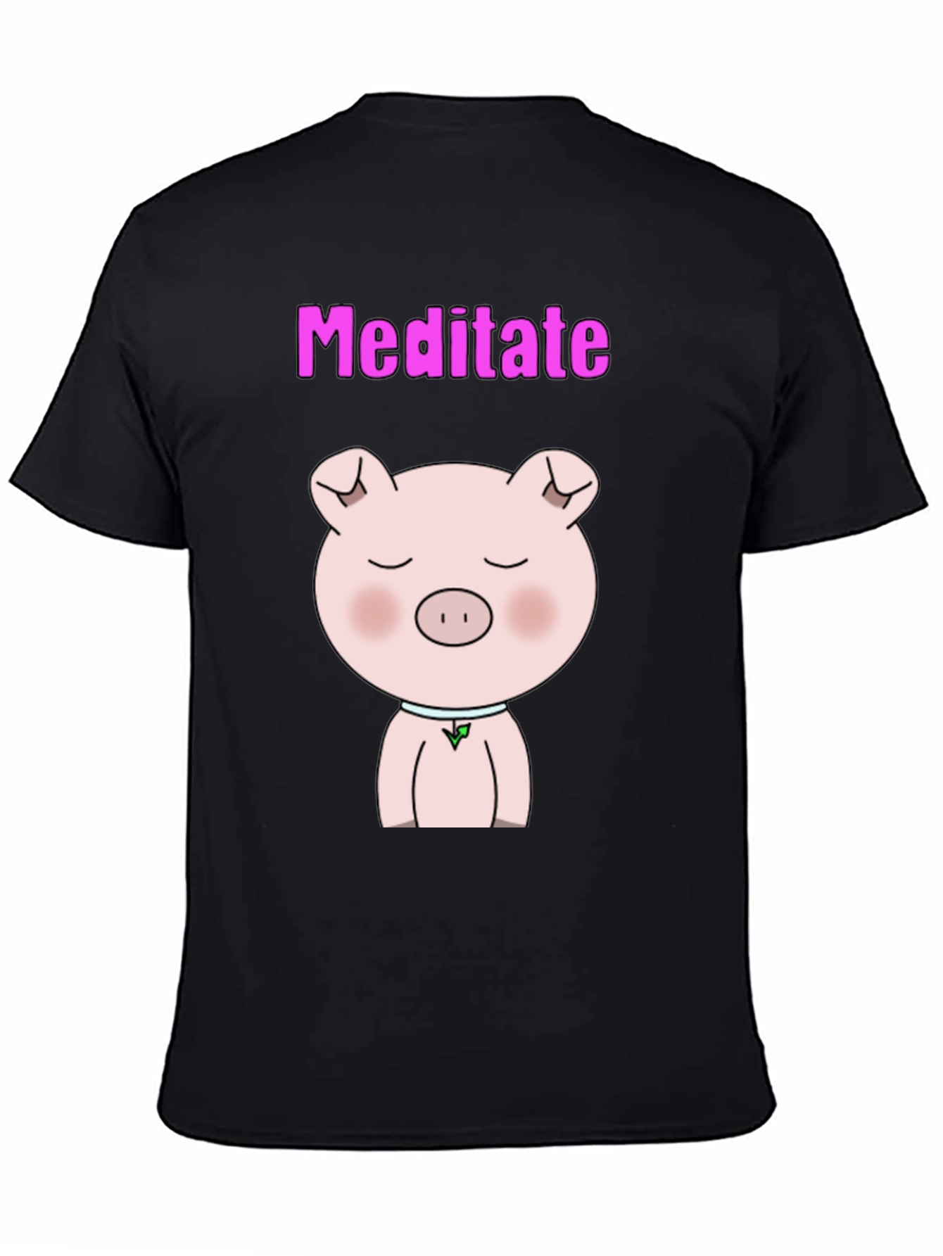 Meditate Pig T-Shirt