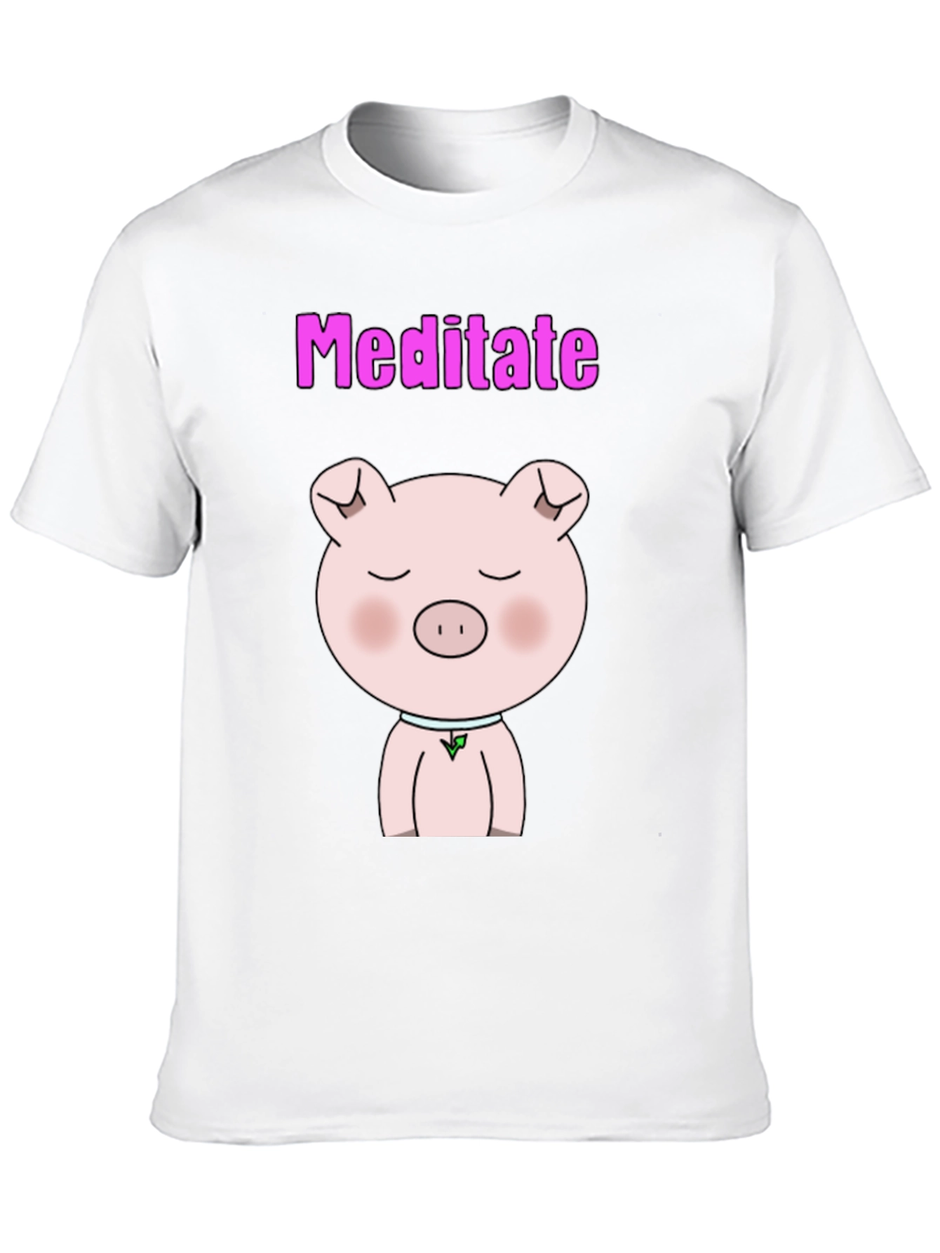 Meditate Pig T-Shirt