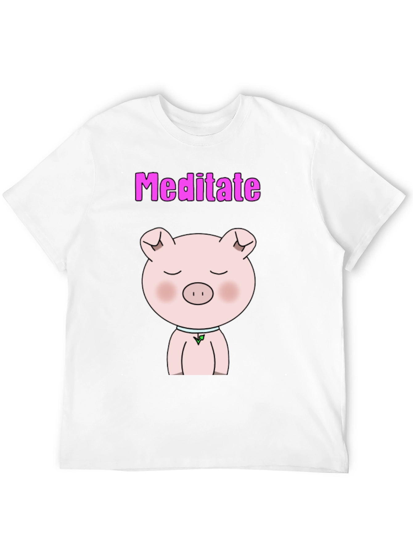 Meditate Pig T-Shirt