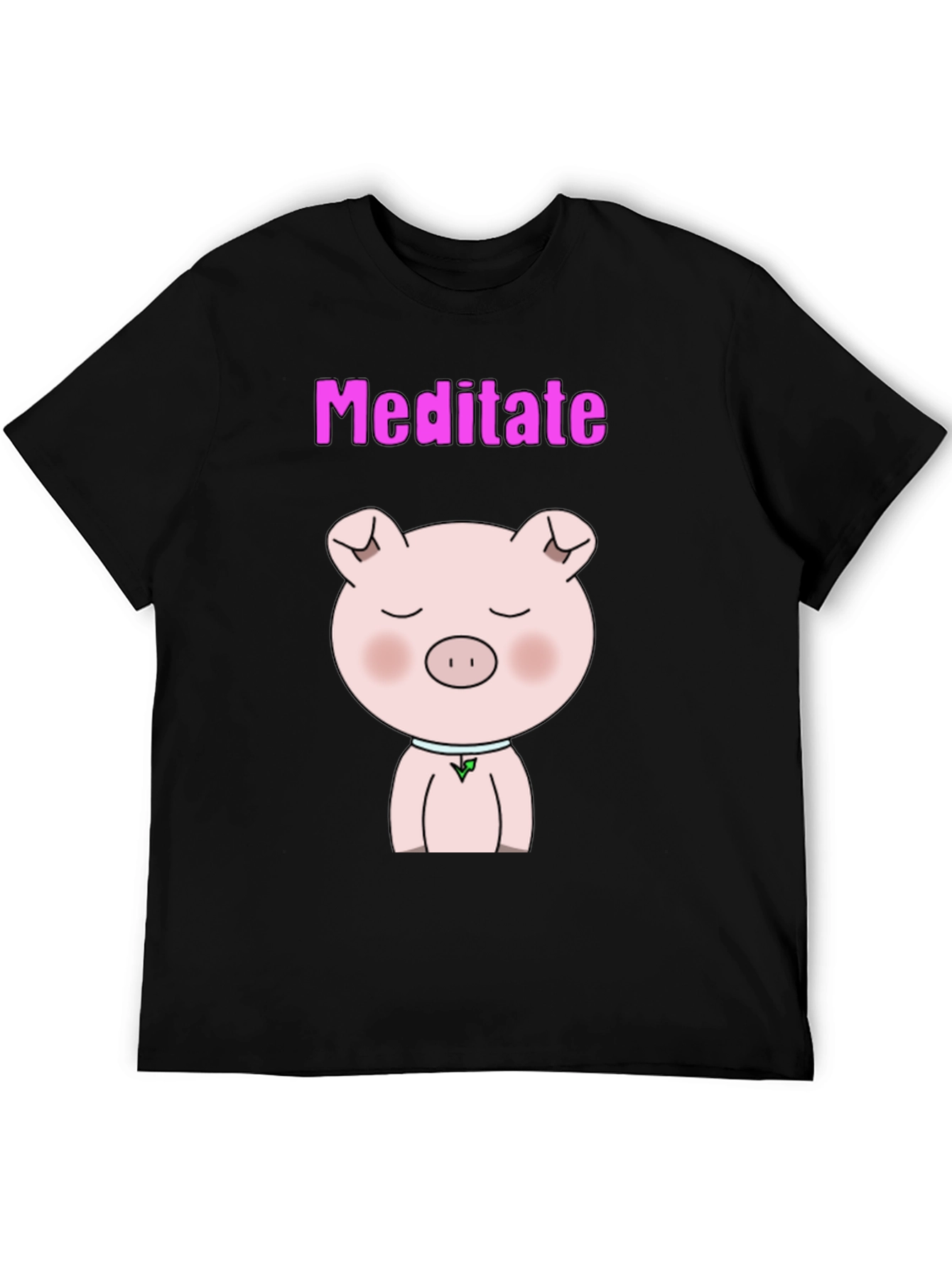 Meditate Pig T-Shirt
