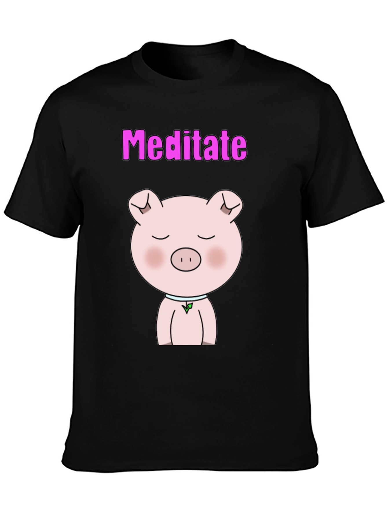 Meditate Pig T-Shirt