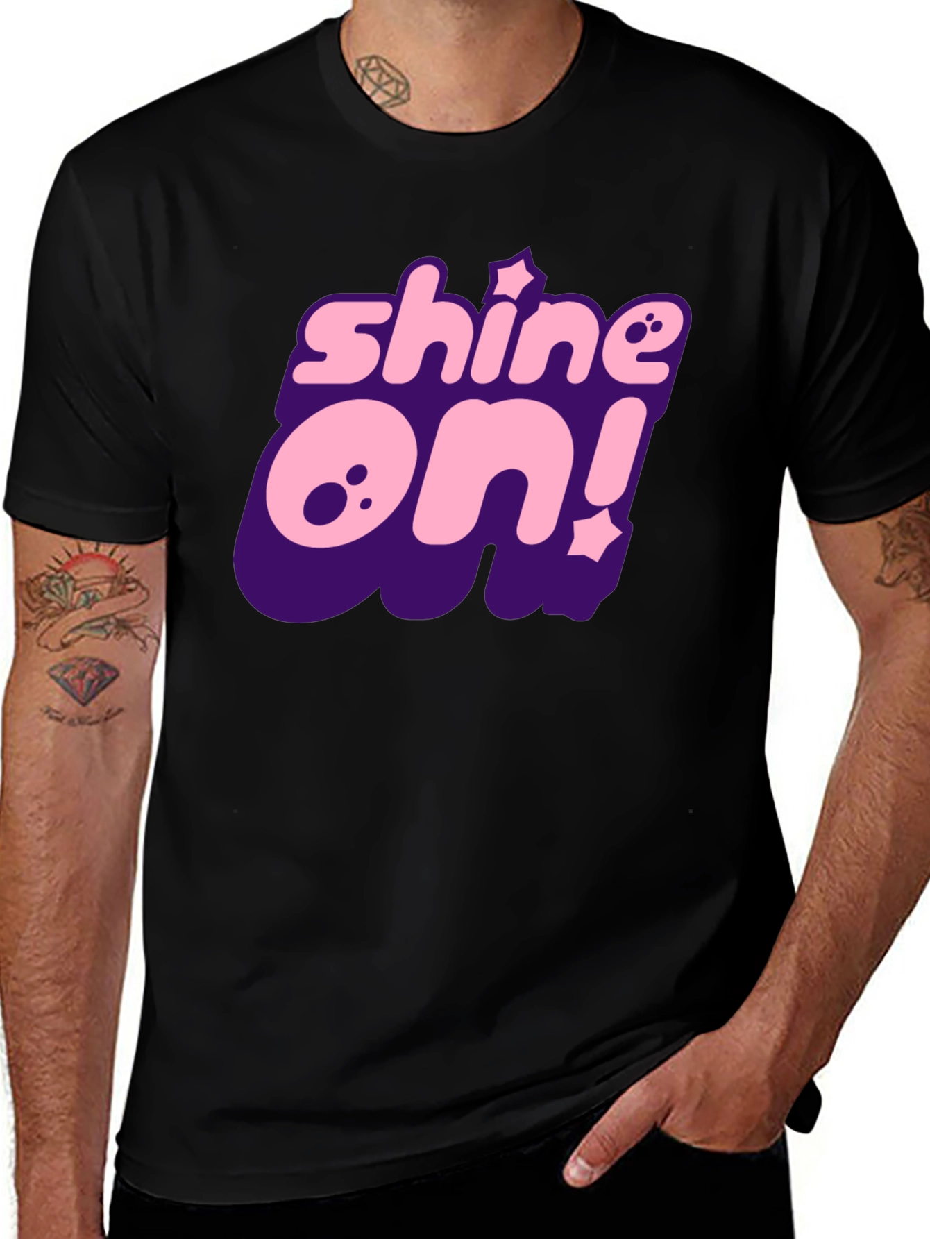 Shine On! Graphic T-Shirt - Cotton Blend
