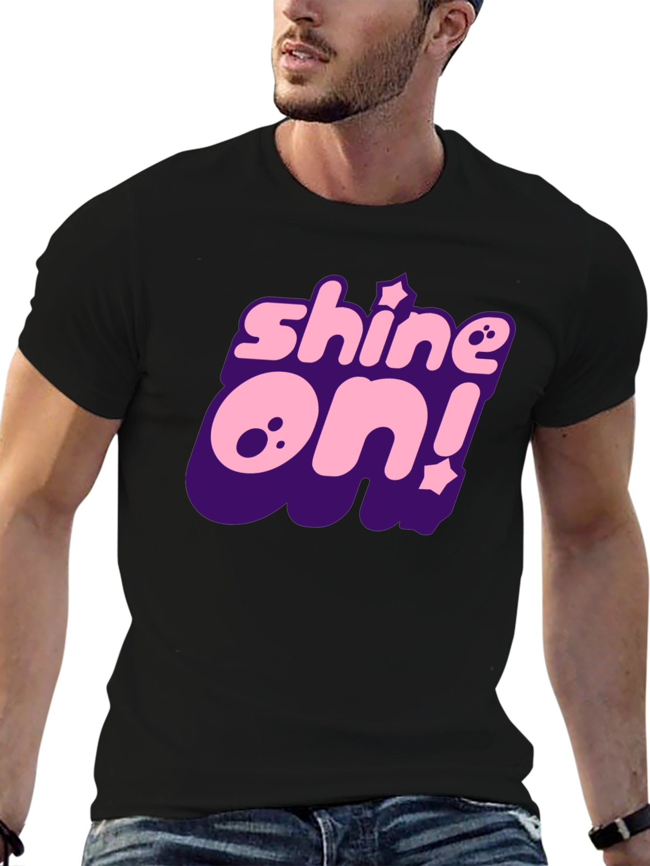Shine On! Graphic T-Shirt - Cotton Blend