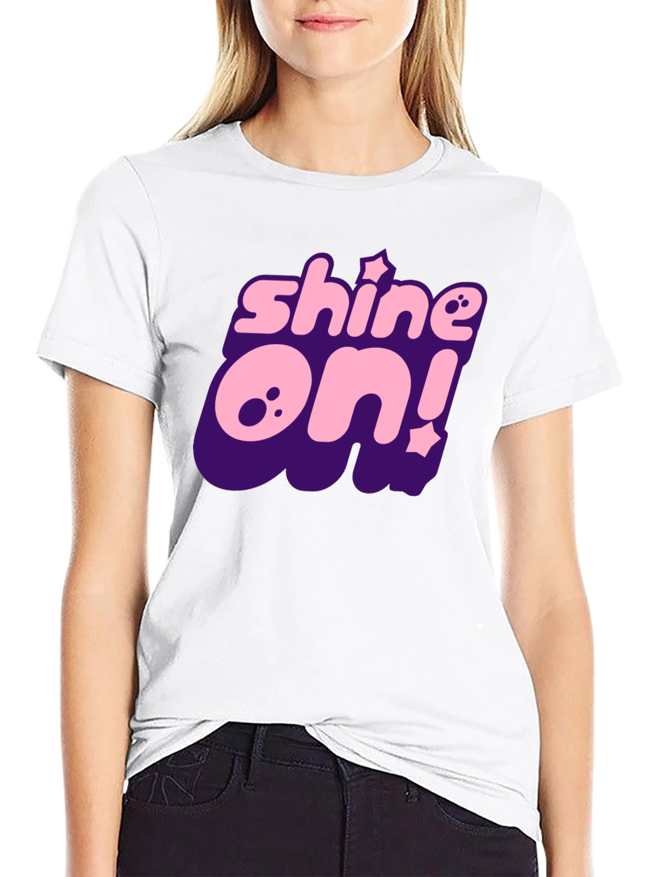 Shine On! Graphic T-Shirt - Cotton Blend