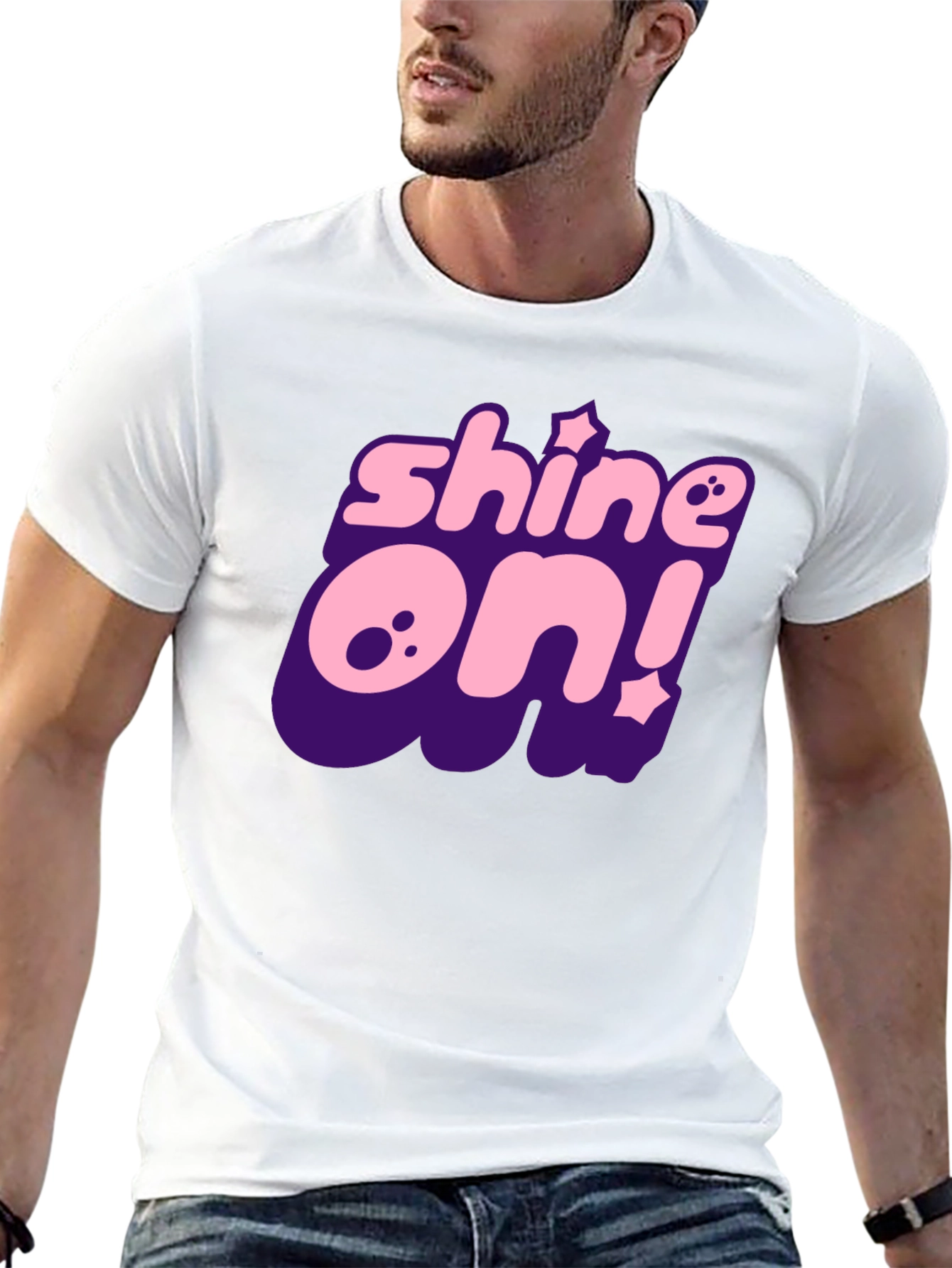 Shine On! Graphic T-Shirt - Cotton Blend
