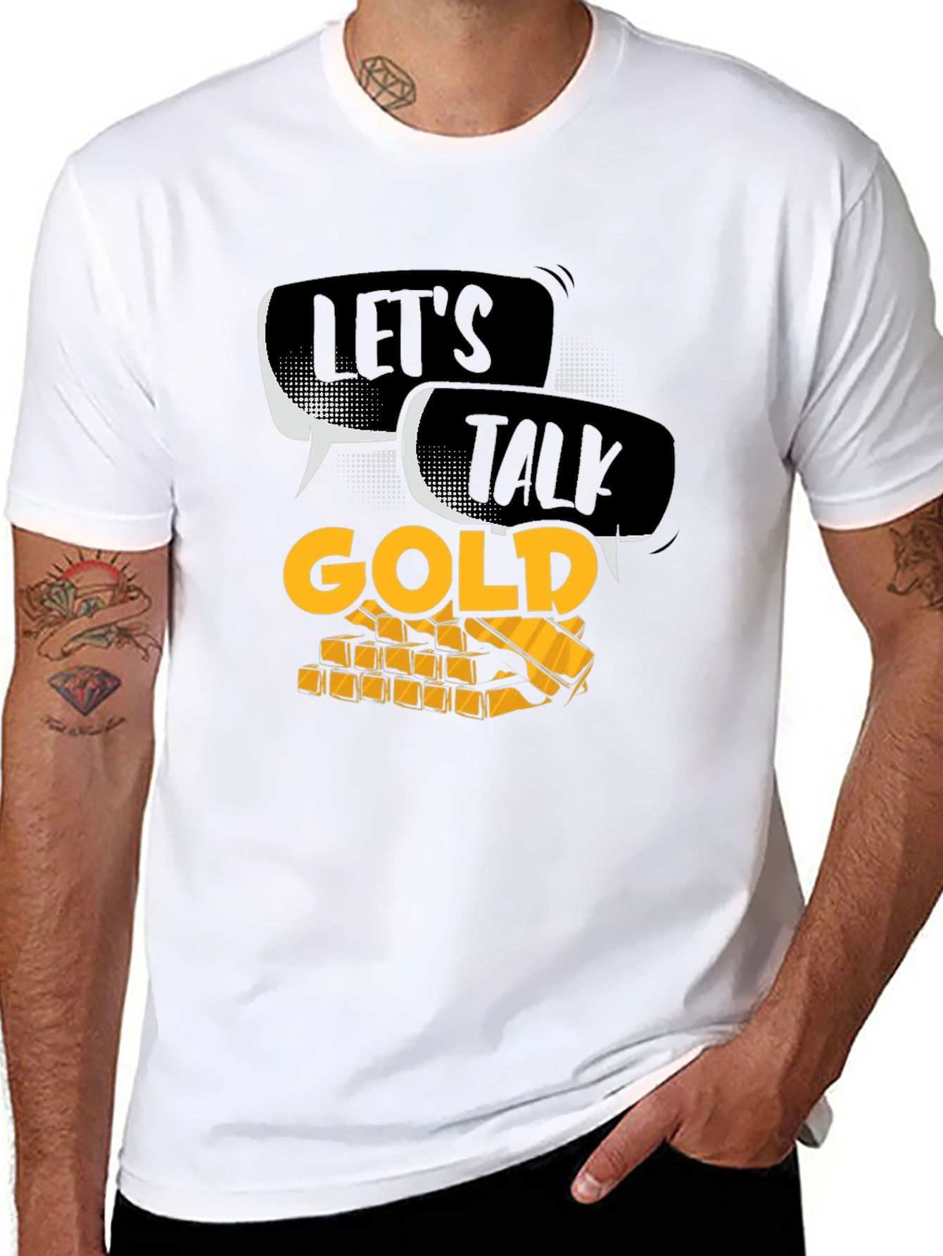 Lets Talk Gold T-Shirt
