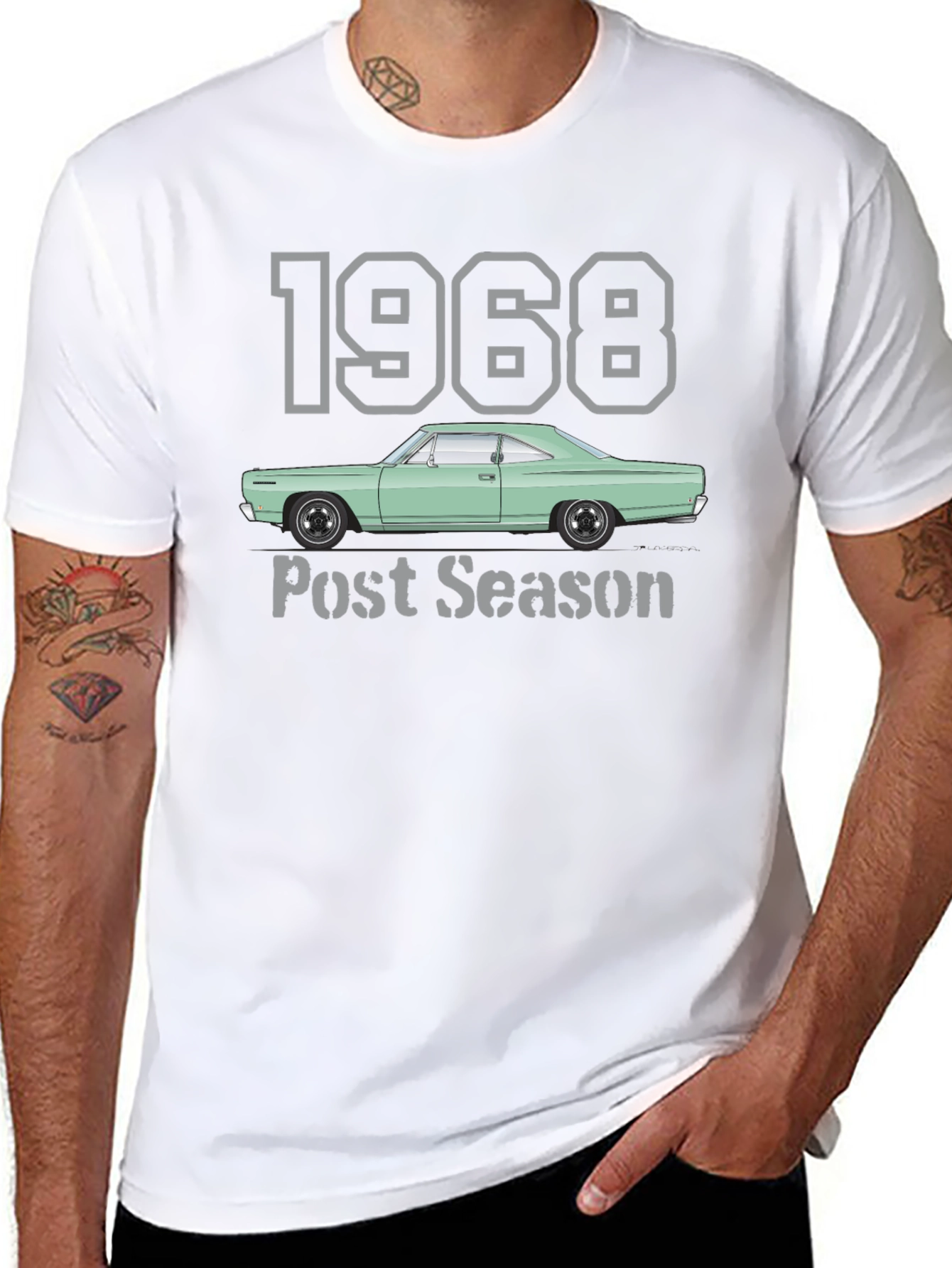 1968 Post Season Car T-Shirt