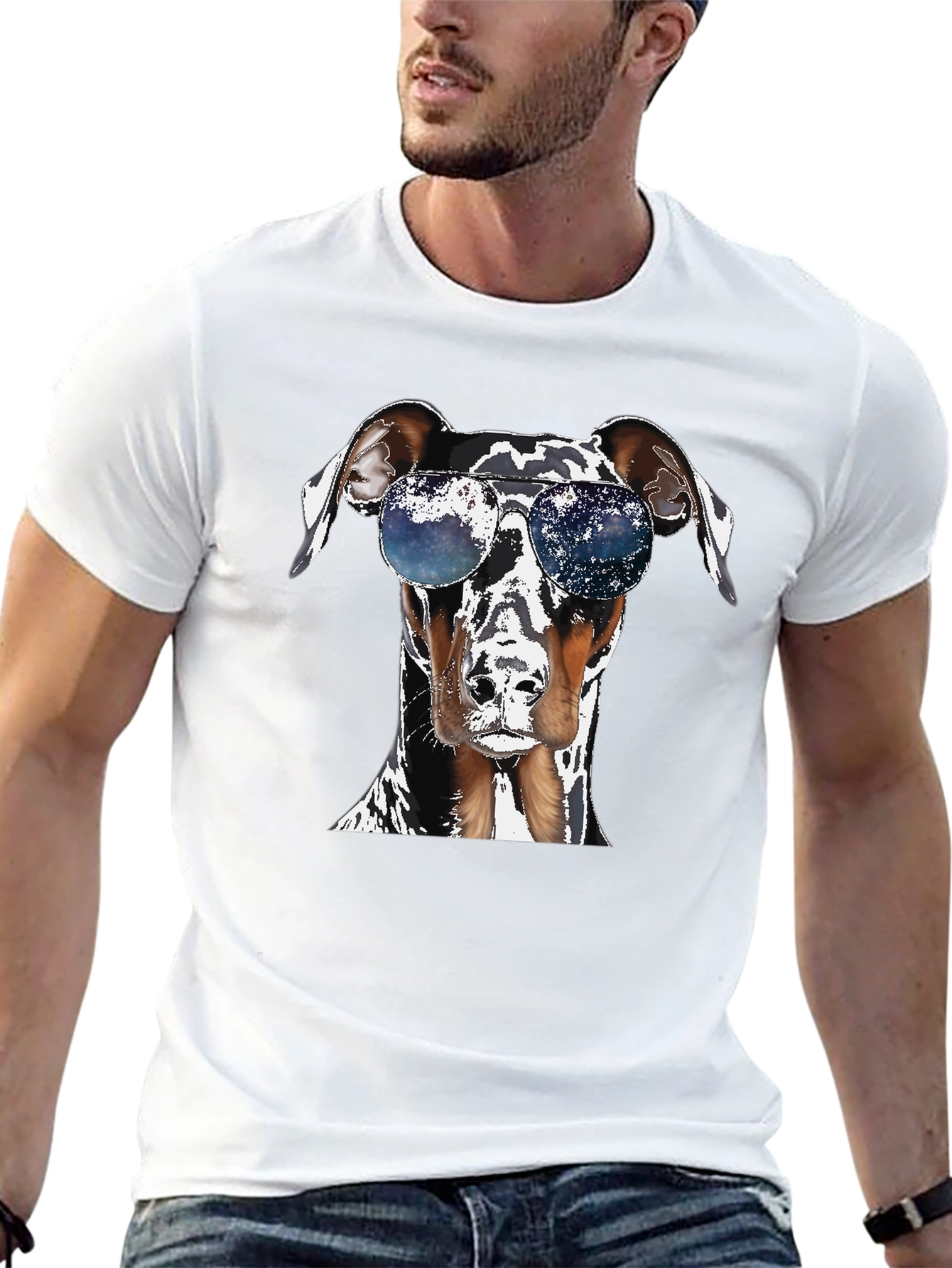 Cool Dog Graphic Tee - Stylish Pet Lover Shirt