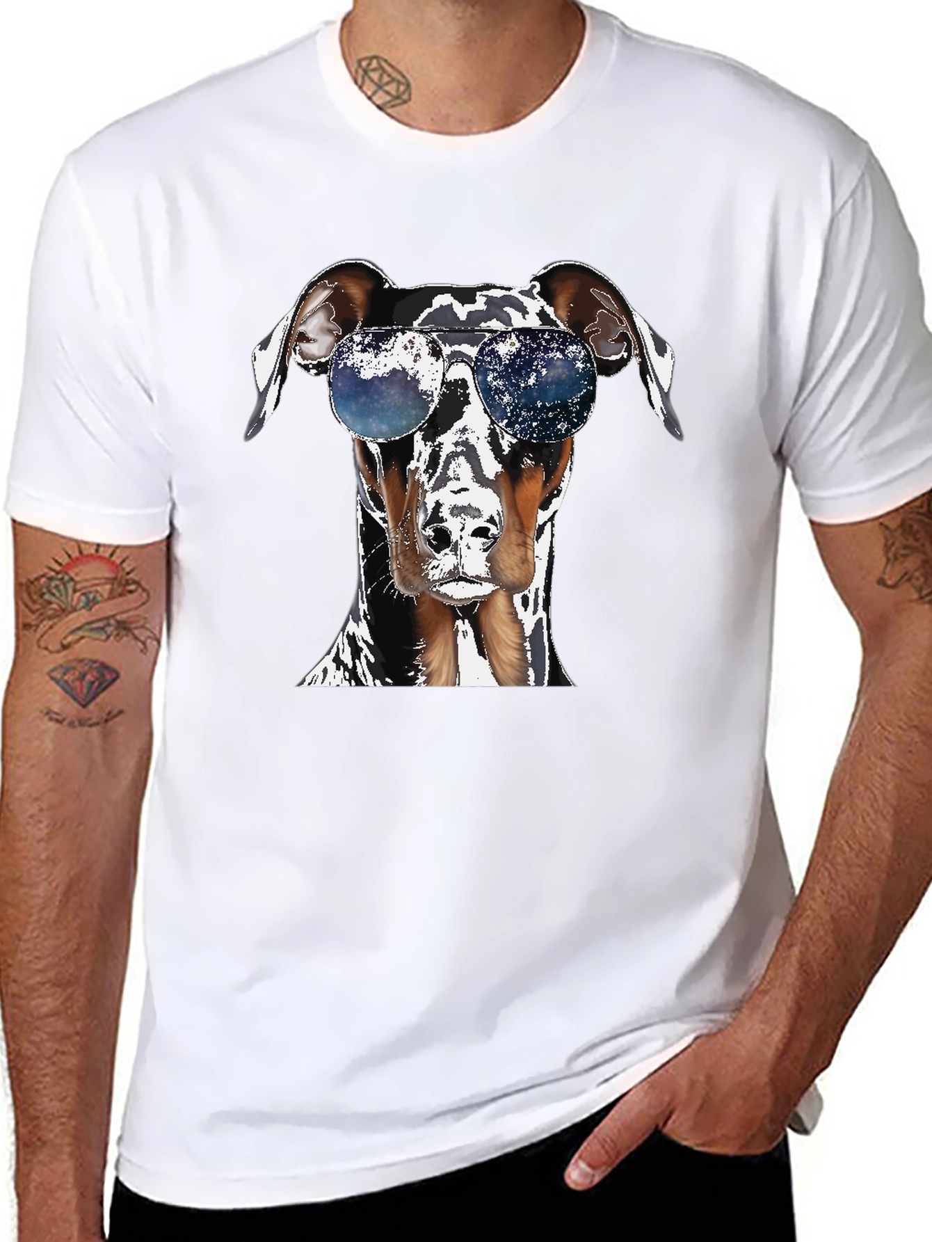 Cool Dog Graphic Tee - Stylish Pet Lover Shirt