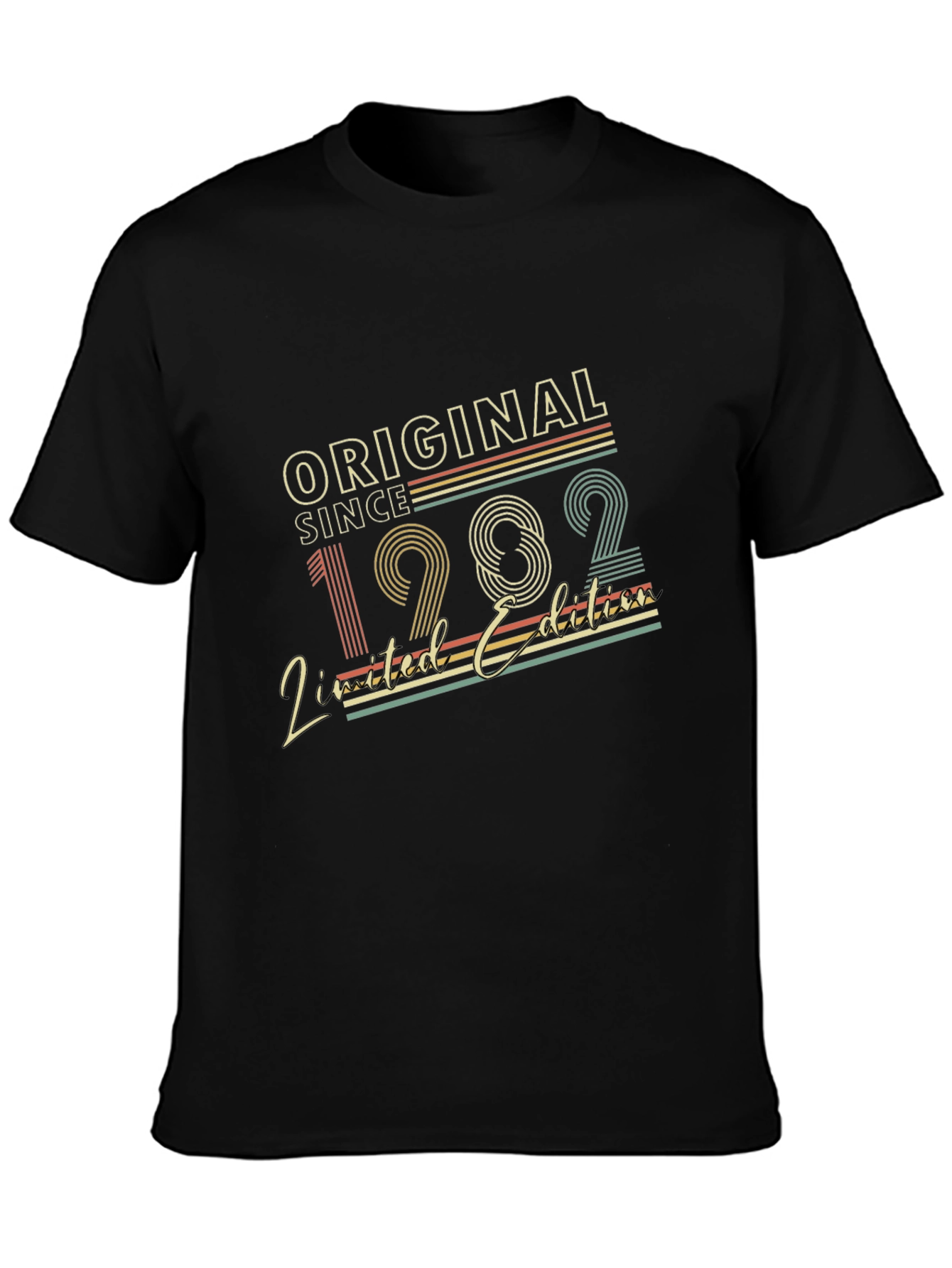 Original Since 1982 Limited Edition Black T-Shirt