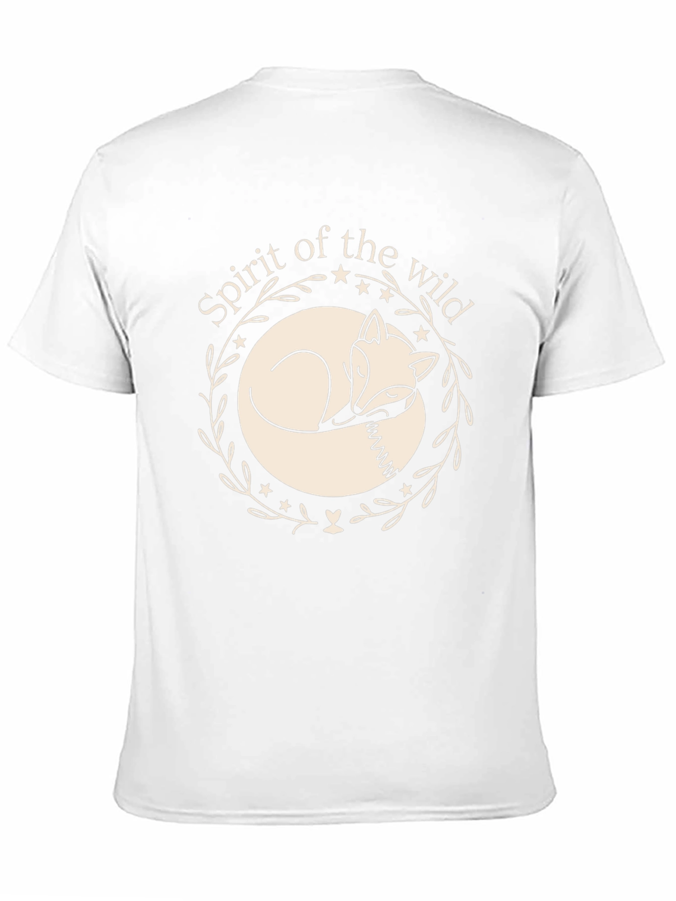 Spirit of the Wild Fox Graphic Tee - Black